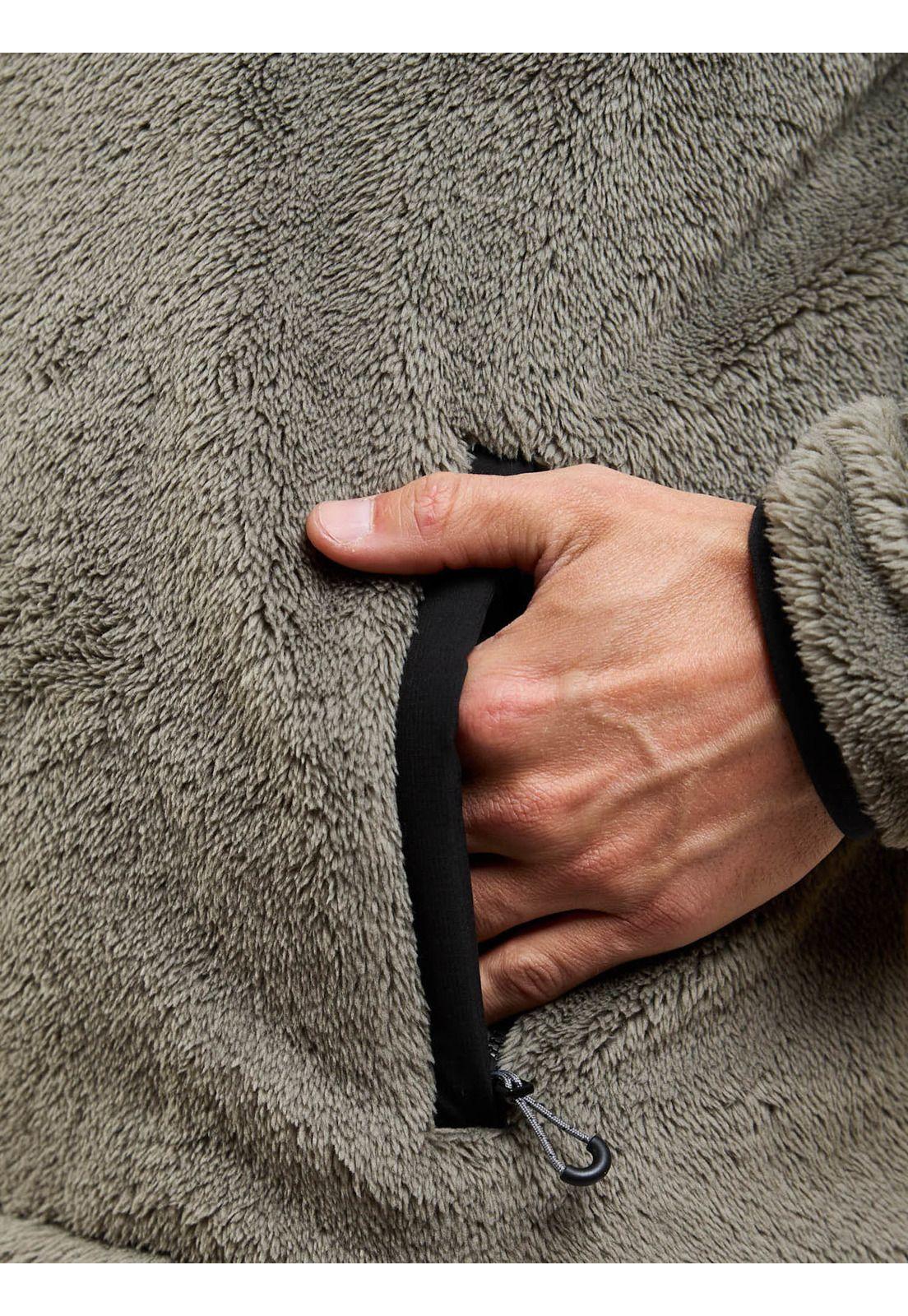 Poleron Chiporro Crest Verde Hombre Rip Curl-5