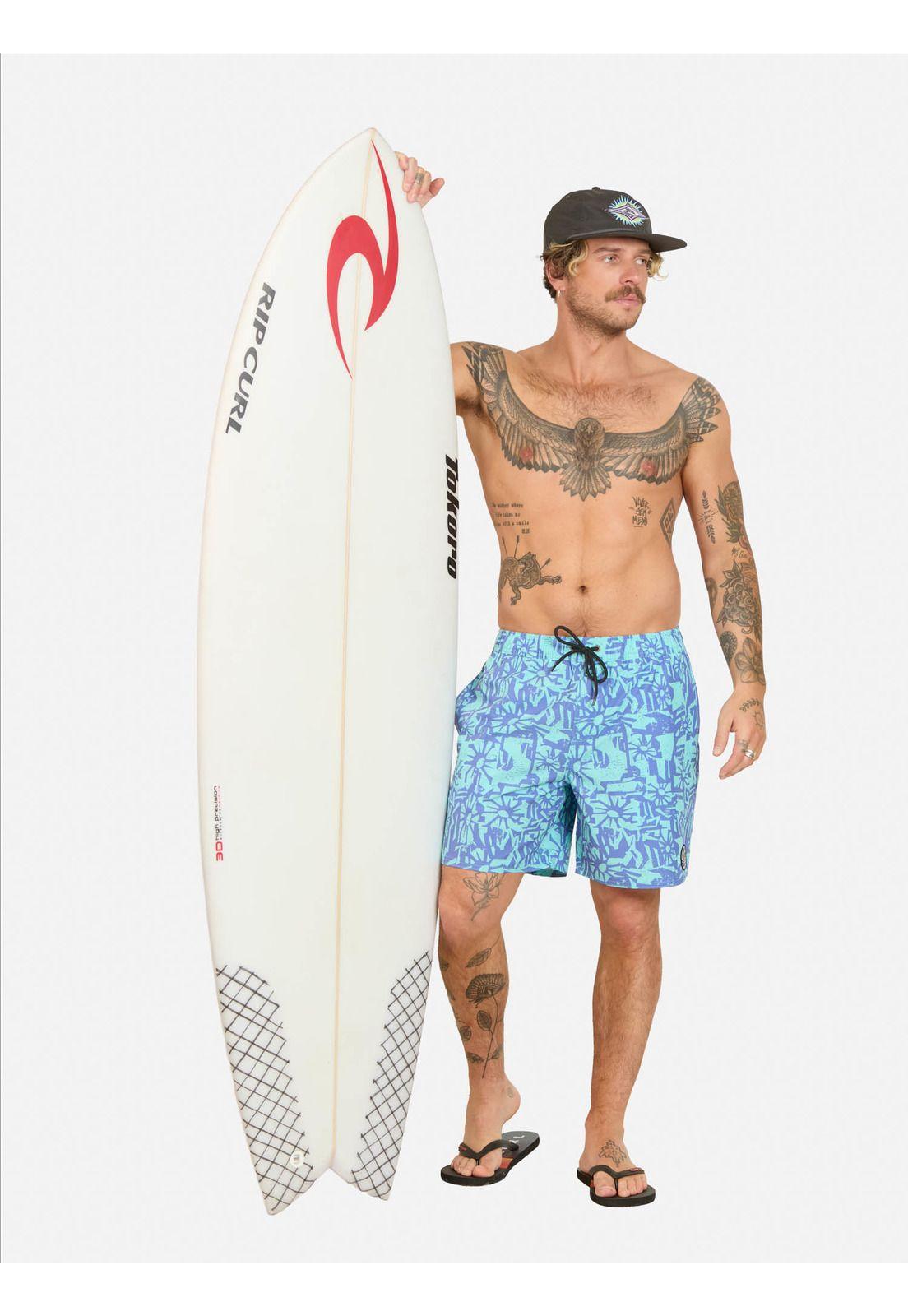 Traje De Baño Aquawind Multicolor Hombre Rip Curl-3