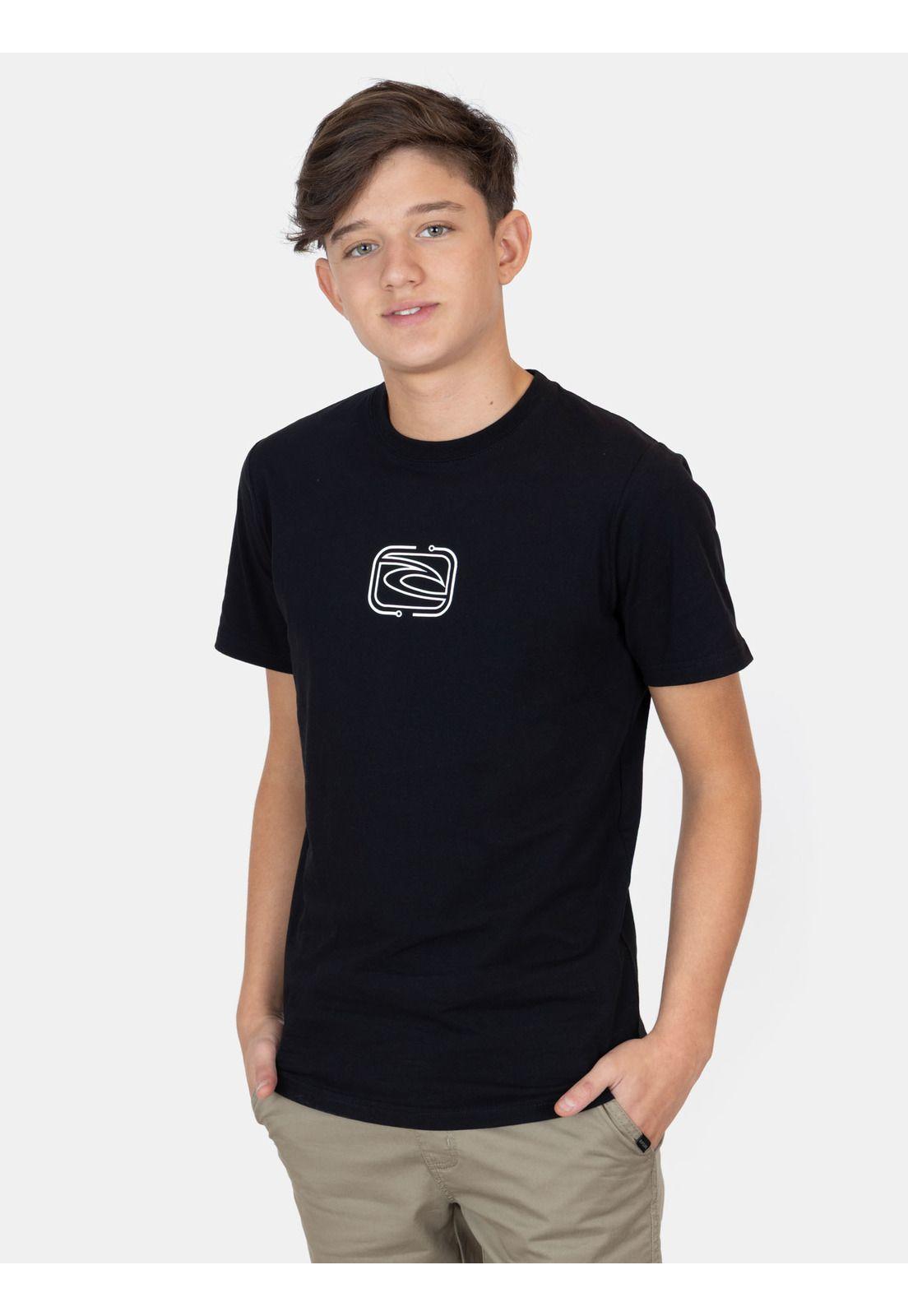 Polera MC Sandstorm Negro Infantil Rip Curl-0