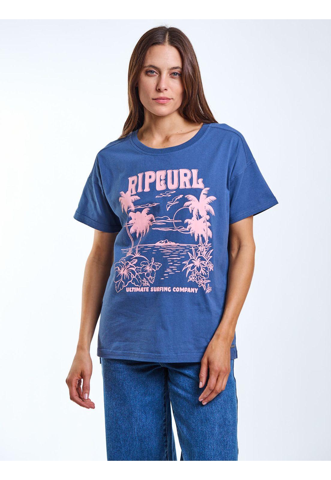 Polera MC Nami Azul Mujer Rip Curl-6
