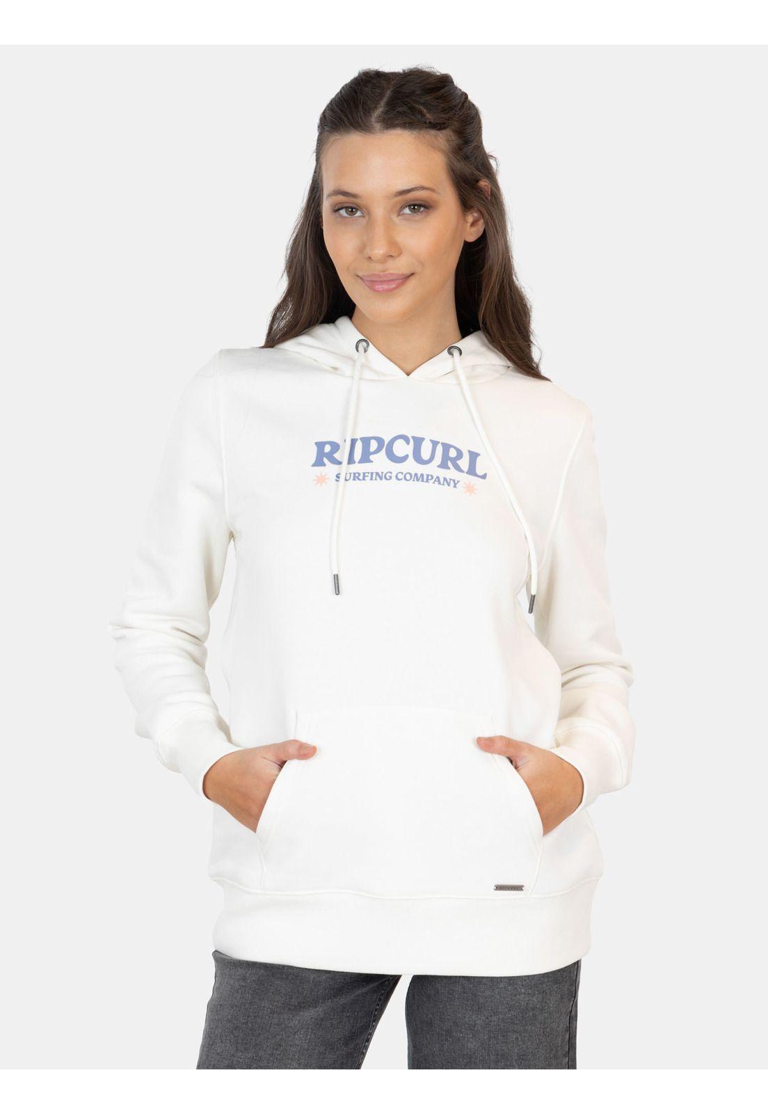 Poleron Canguro Breakzone Blanco Mujer Rip Curl-0