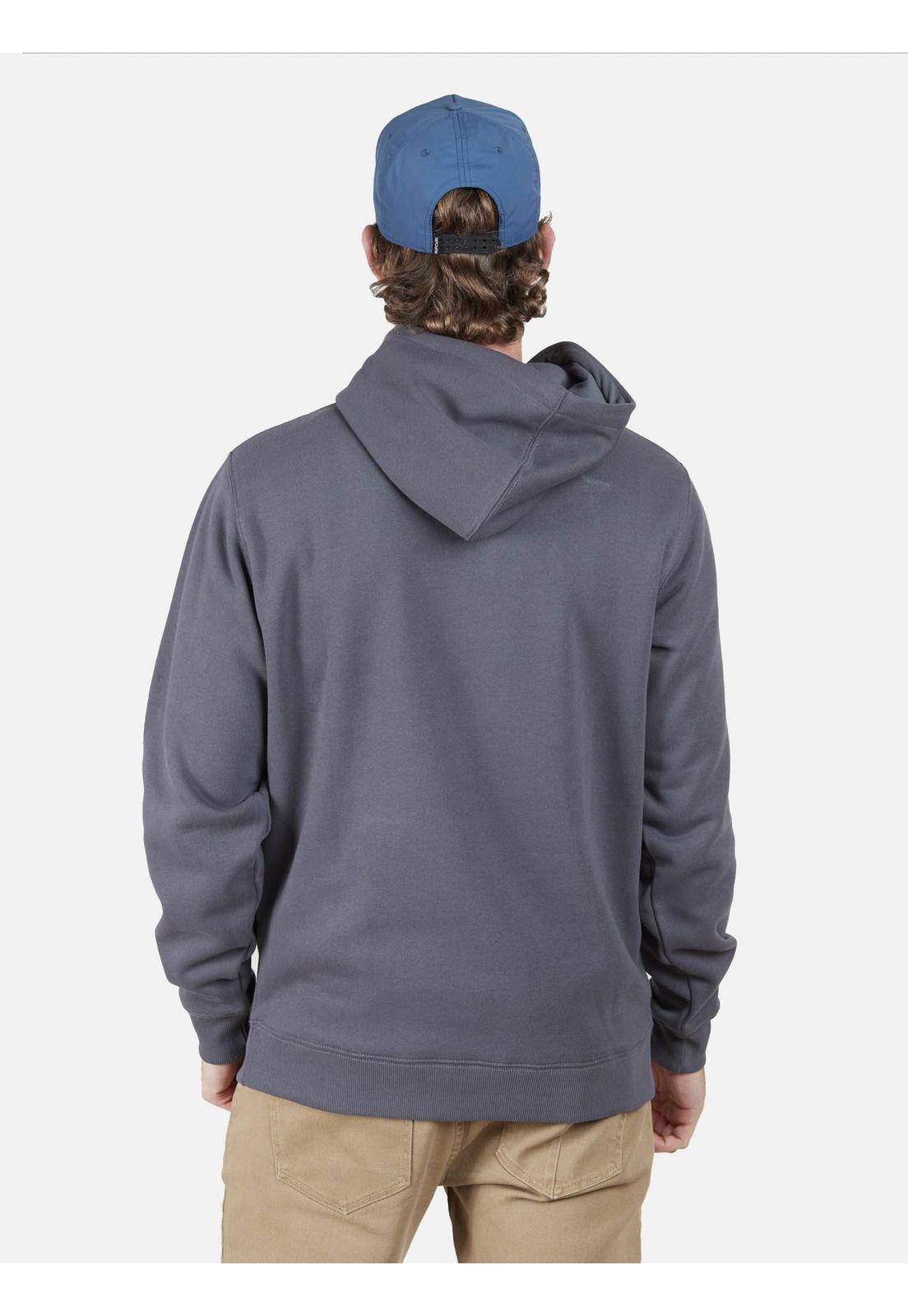 Poleron BAD RC Gris Oscuro Hombre Rip Curl-1