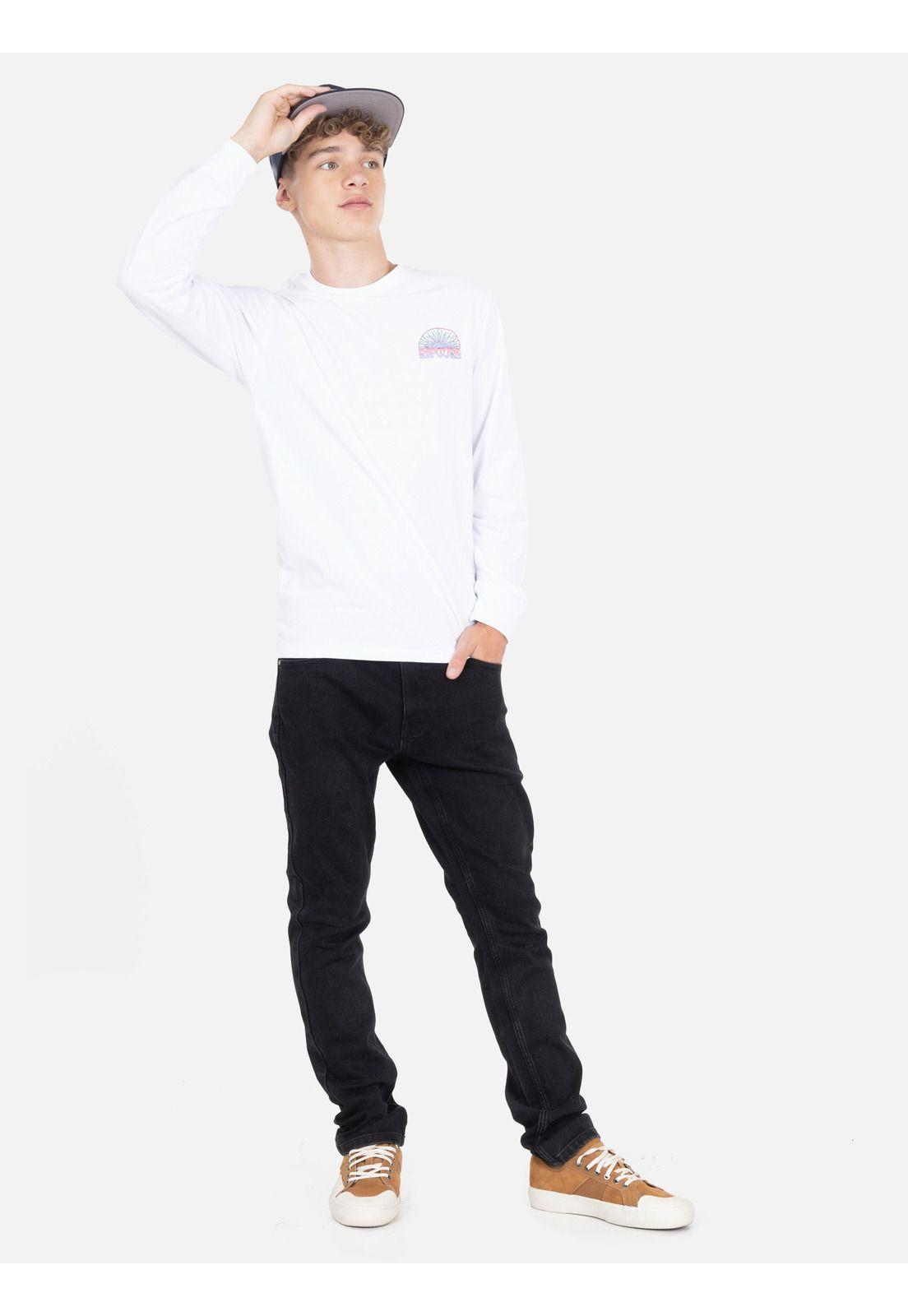 Pantalon Jeans Ride Negro Hombre Rip Curl-3
