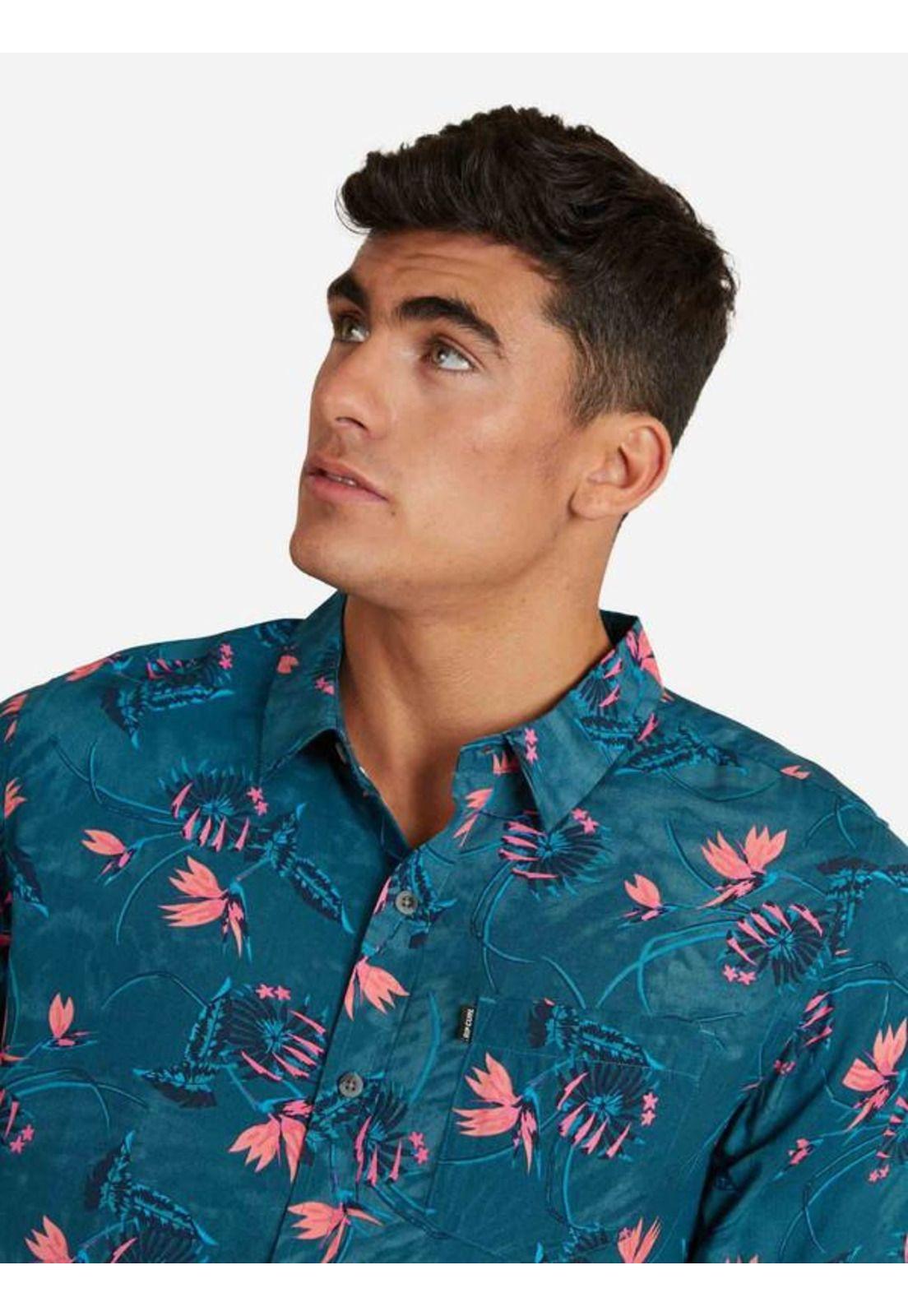 Camisa M/C Multicolor Hombre Ripcurl-2