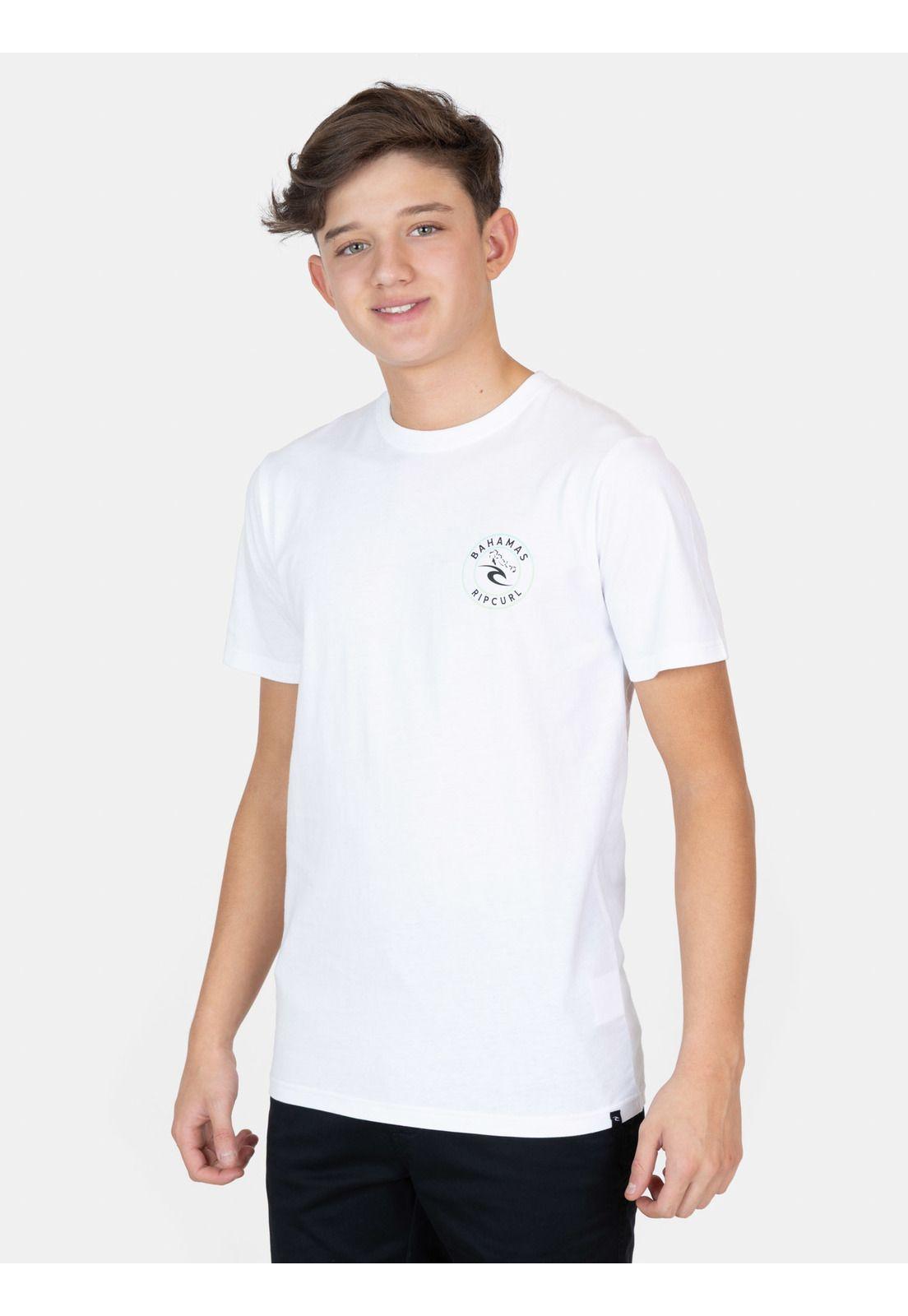 Polera MC Splashout Blanco Infantil Rip Curl-0