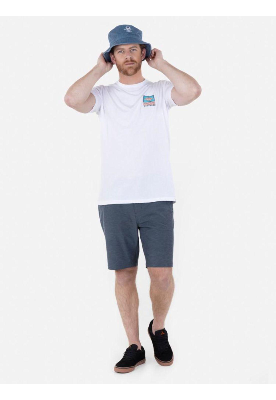 Polera MICRO WAVES SS TEE Hombre Blanco Rip Curl-4