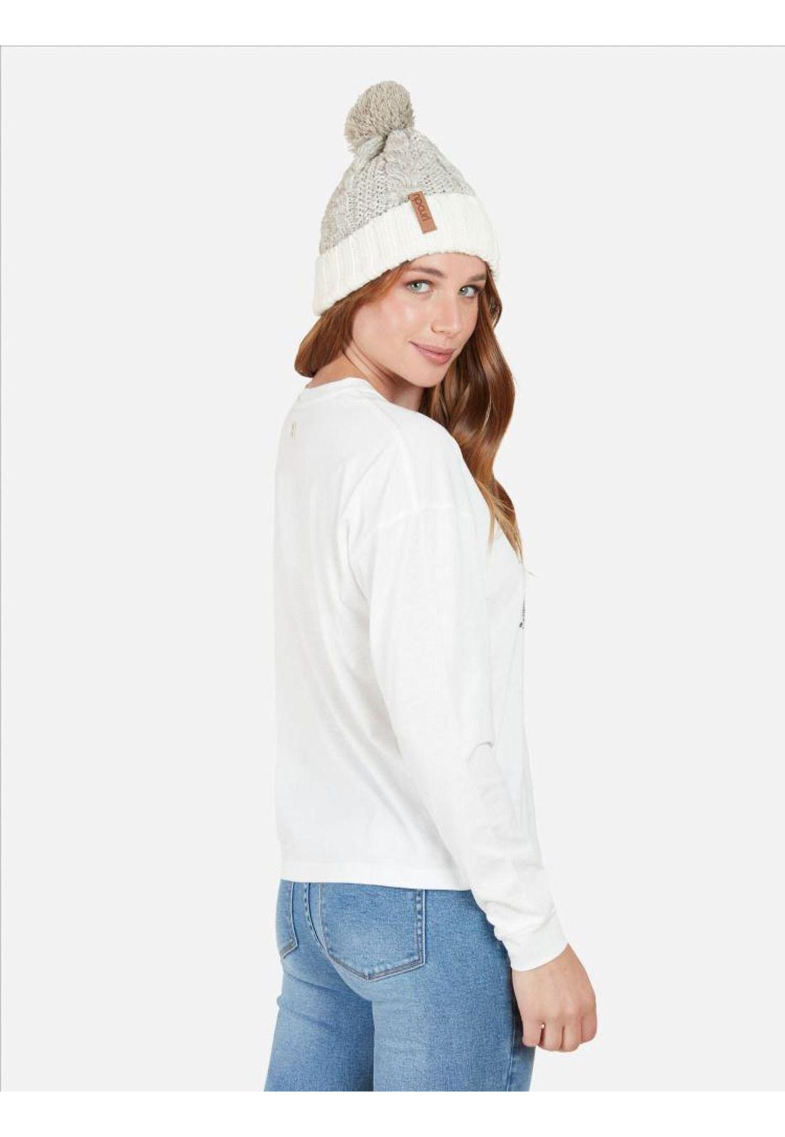 Polera ML Destroy Waves Mujer Blanco Rip Curl-1