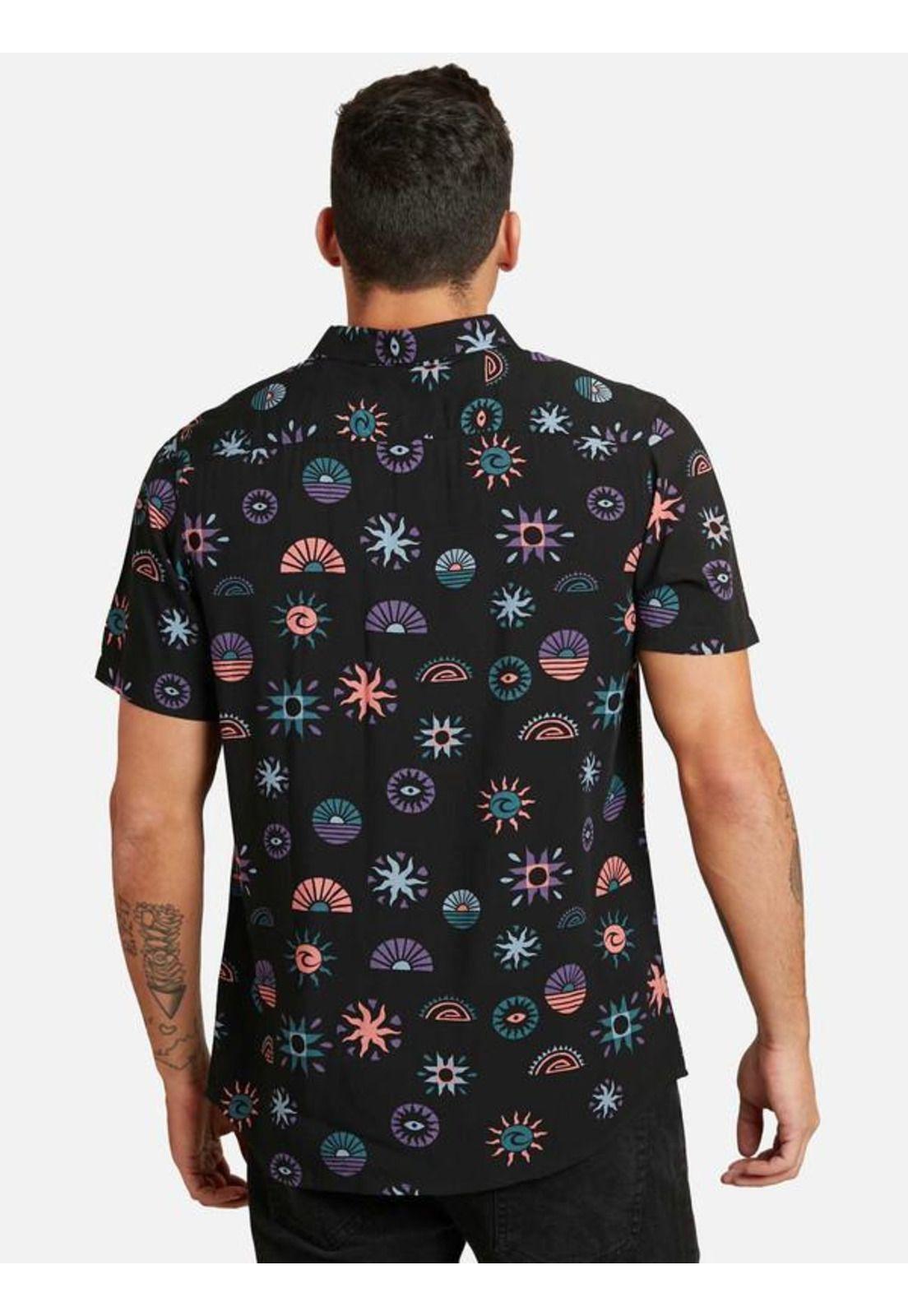 Camisa M/C Multicolor Hombre Ripcurl-1