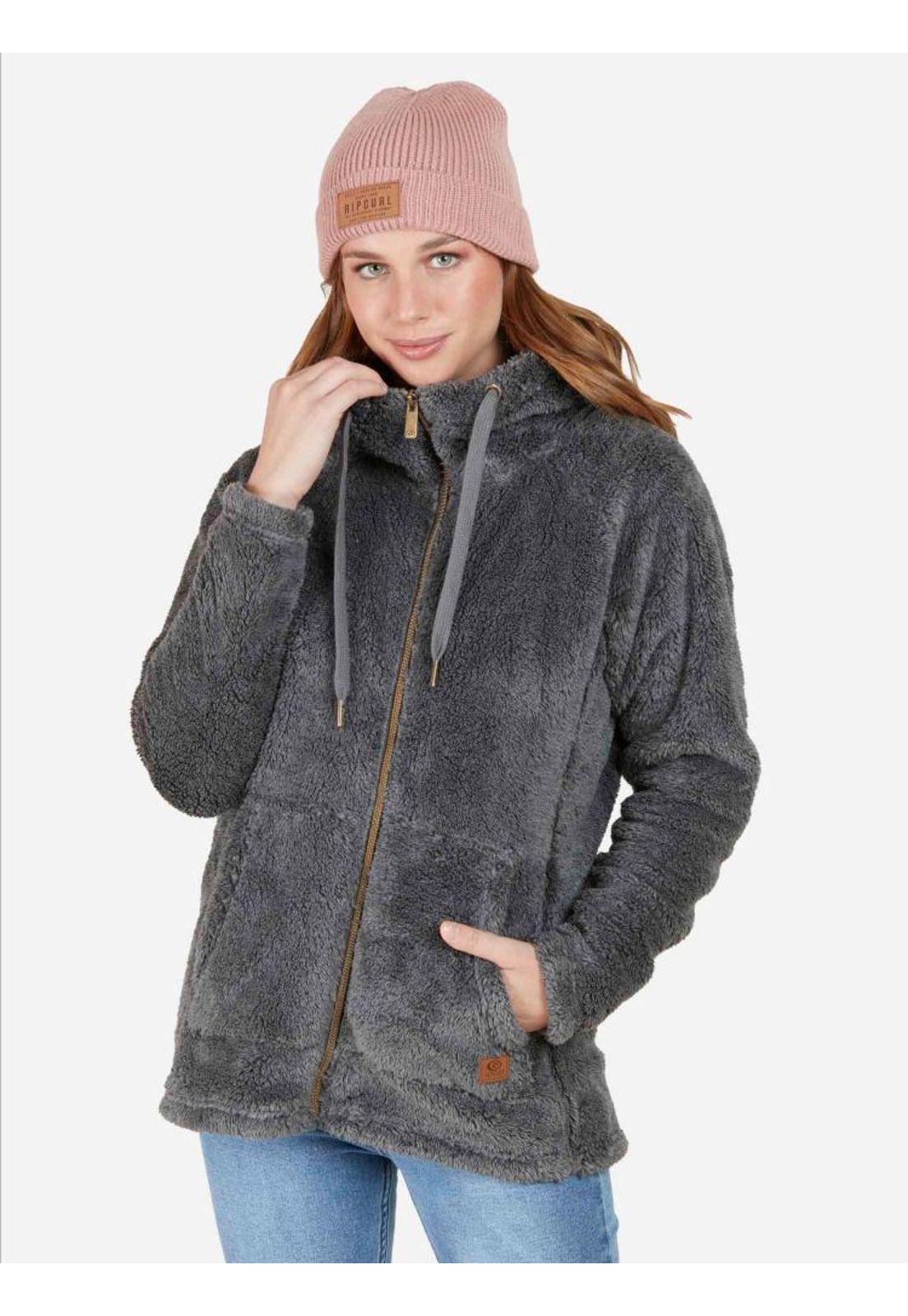 Poleron 6O247 Mujer Gris Rip Curl-0