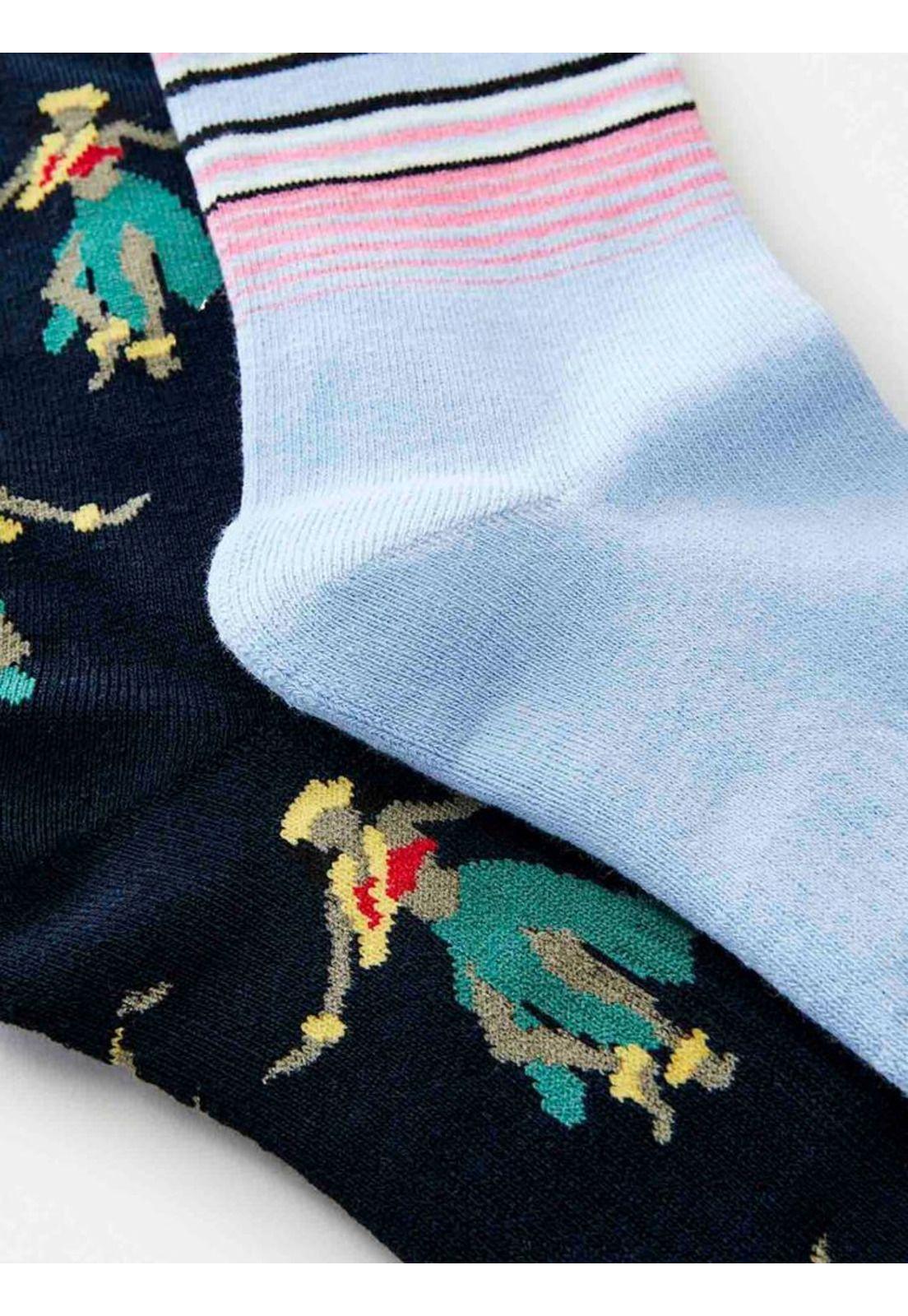 Calcetin ART CREW SOCK 2-PK Hombre Verde Rip Curl-2