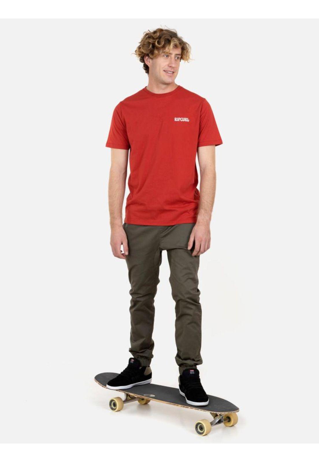 Polera Hombre 6P192-MV22 Rojo Rip Curl-3