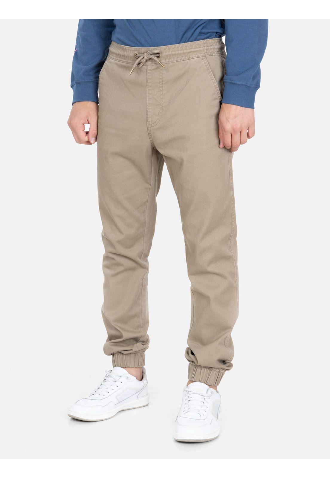 Pantalon Jogger Cali Beige Hombre Rip Curl-0