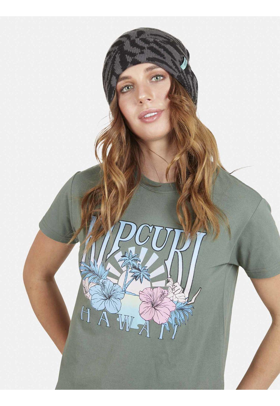 Polera MC HAWAI STYLE Mujer Olivo Rip Curl-3