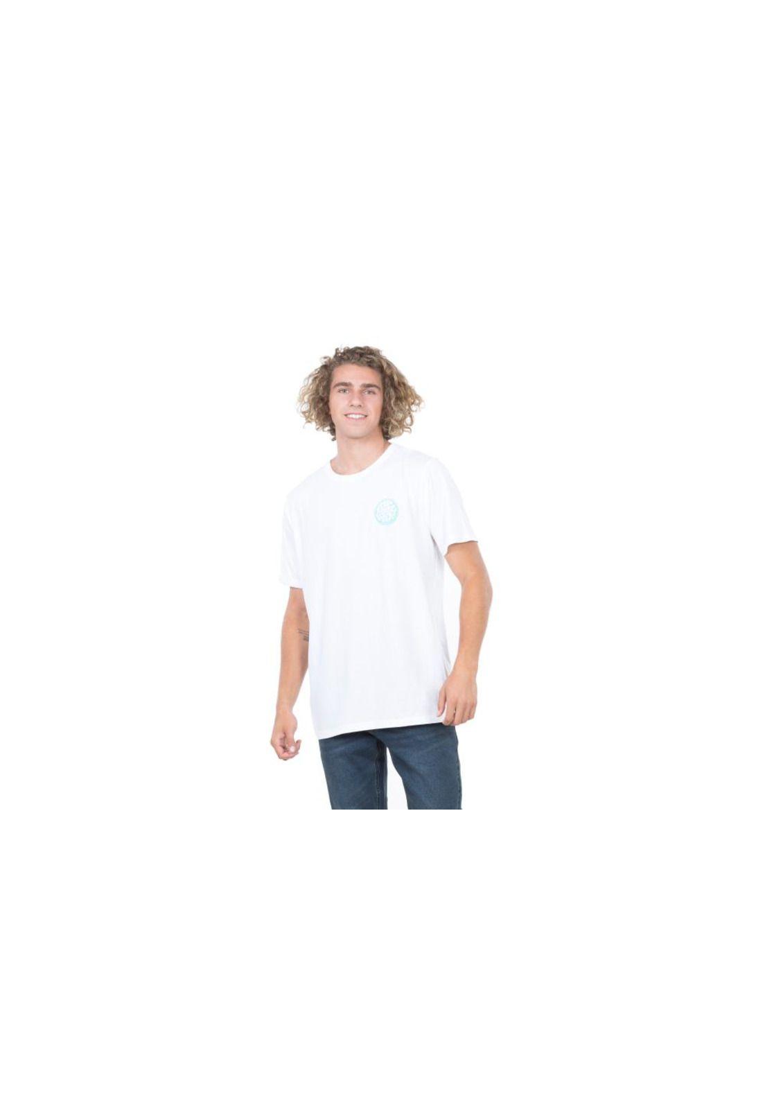 Polera M/C Hombre Rip Curl 6P177-MI20  Blanco-0