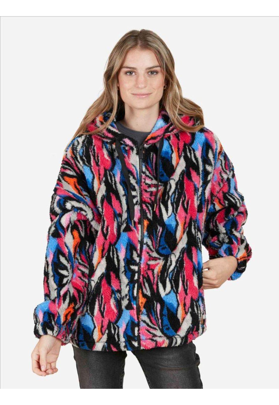 Poleron Flower Multicolor Mujer Rip Curl-0