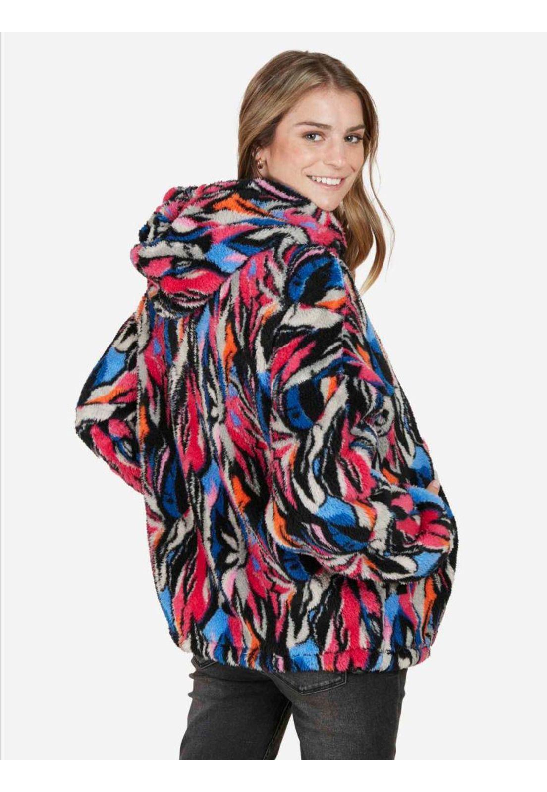 Poleron Flower Multicolor Mujer Rip Curl-1