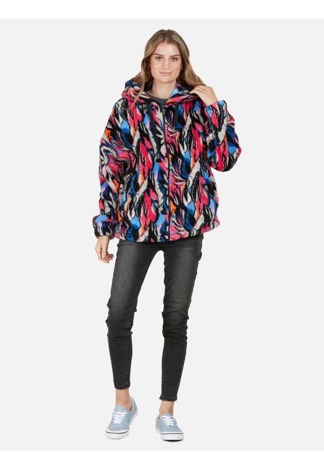 Poleron Flower Multicolor Mujer Rip Curl-3