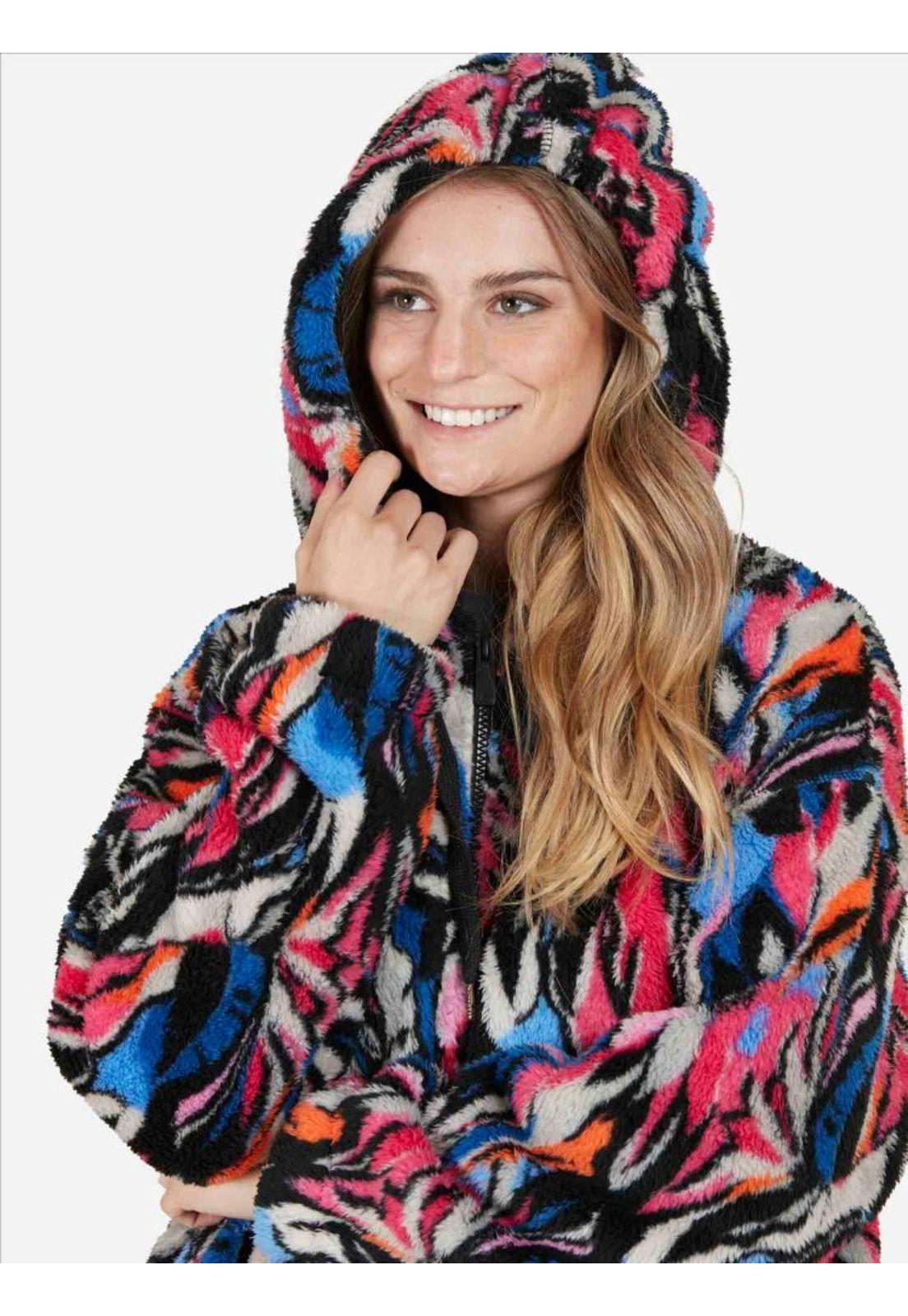 Poleron Flower Multicolor Mujer Rip Curl-4