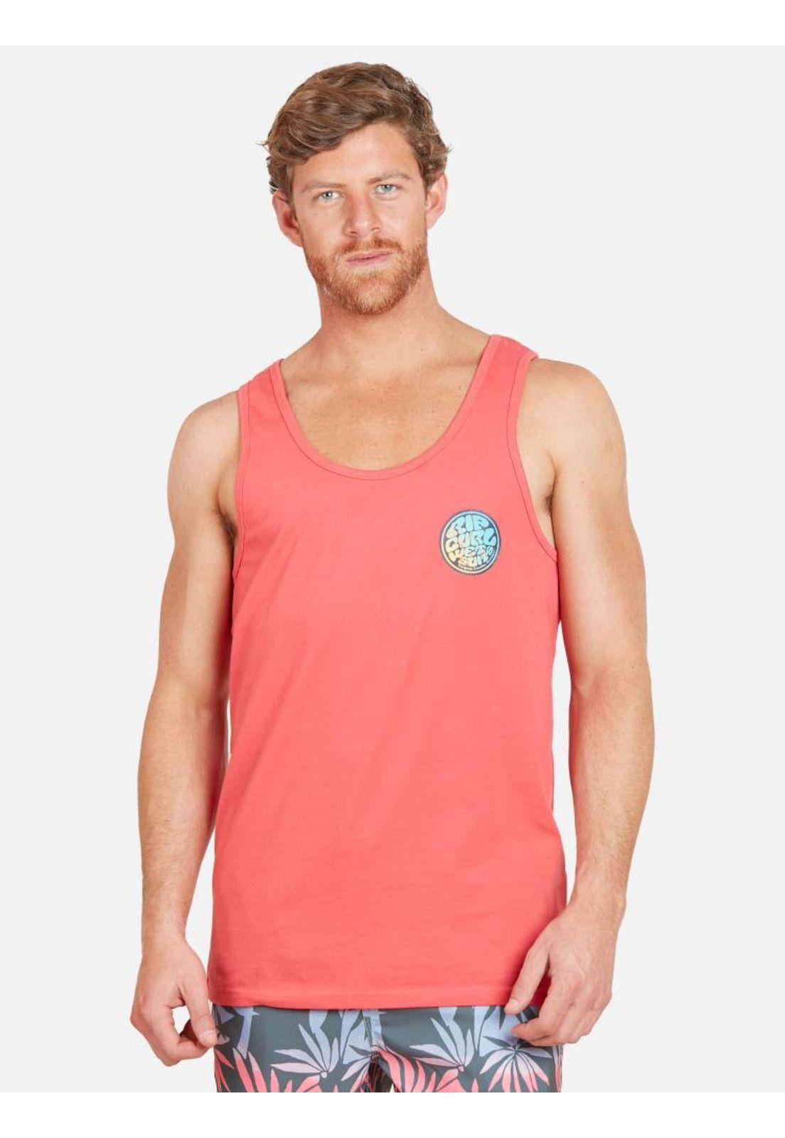 Polera WETSUIT GRADIENT Hombre Rojo Rip Curl-0