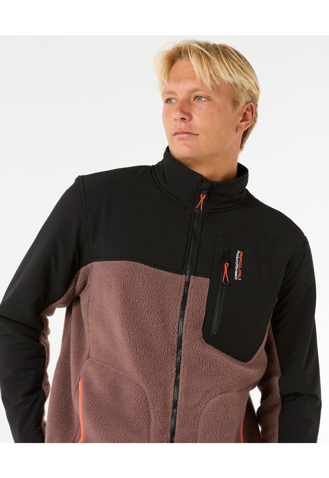 Poleron Micropolar Rusher Multicolor Hombre Rip Curl-0