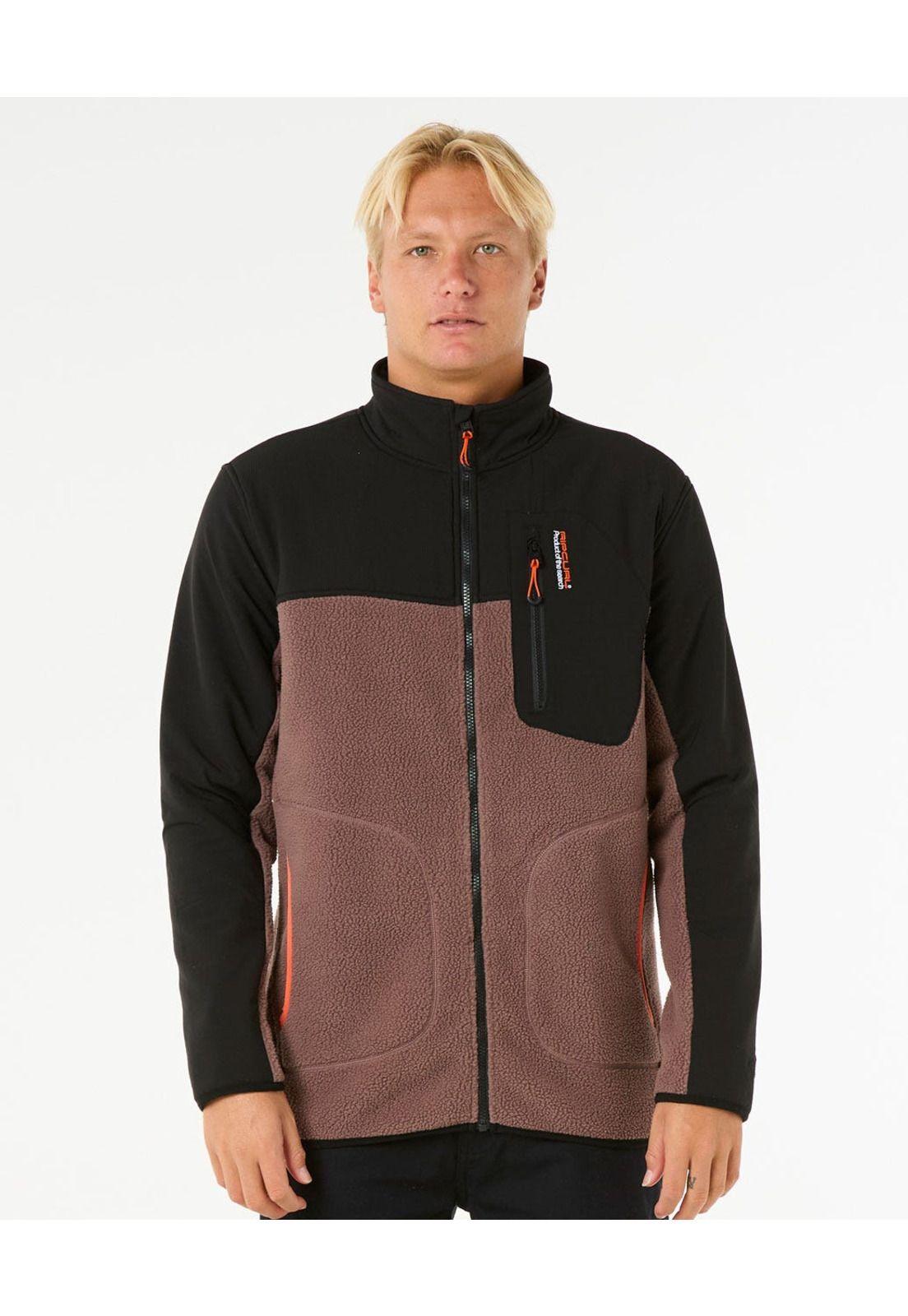 Poleron Micropolar Rusher Multicolor Hombre Rip Curl-5
