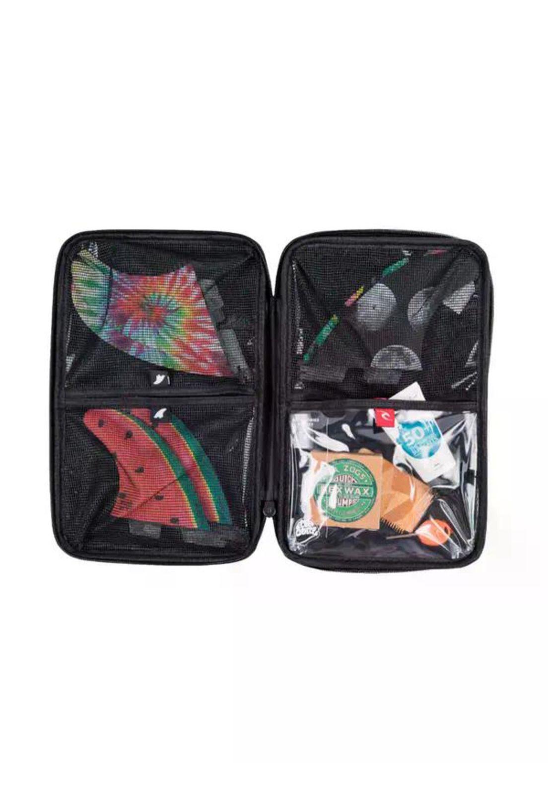 Estuche De Surf F-LIGHT FIN Case Corp Hombre Negro Rip Curl-1