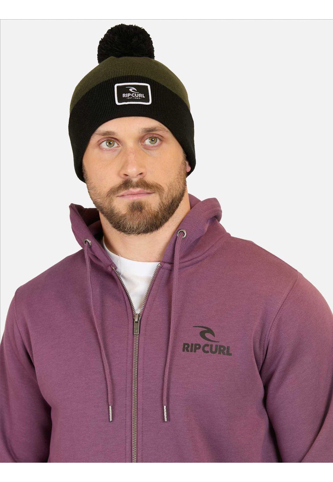 Poleron FZ Rc Classic Search Burdeo Hombre Rip Curl-1