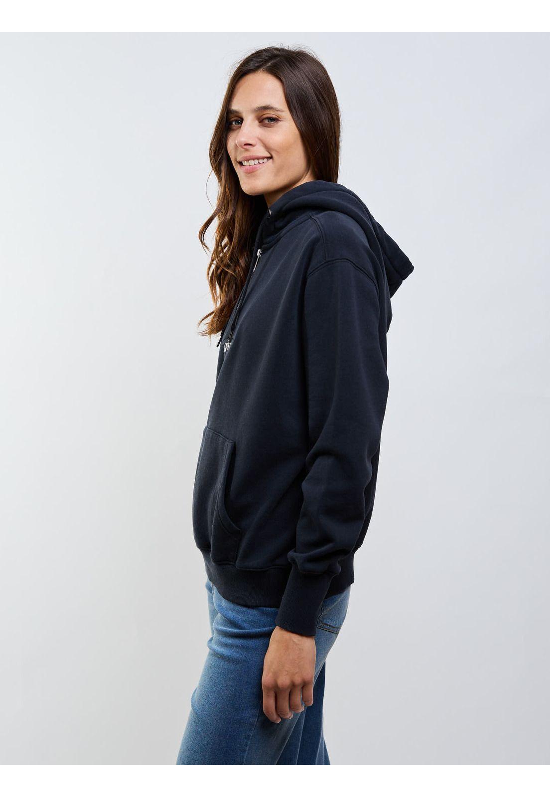 Poleron FZ Brave Negro Mujer Rip Curl-2