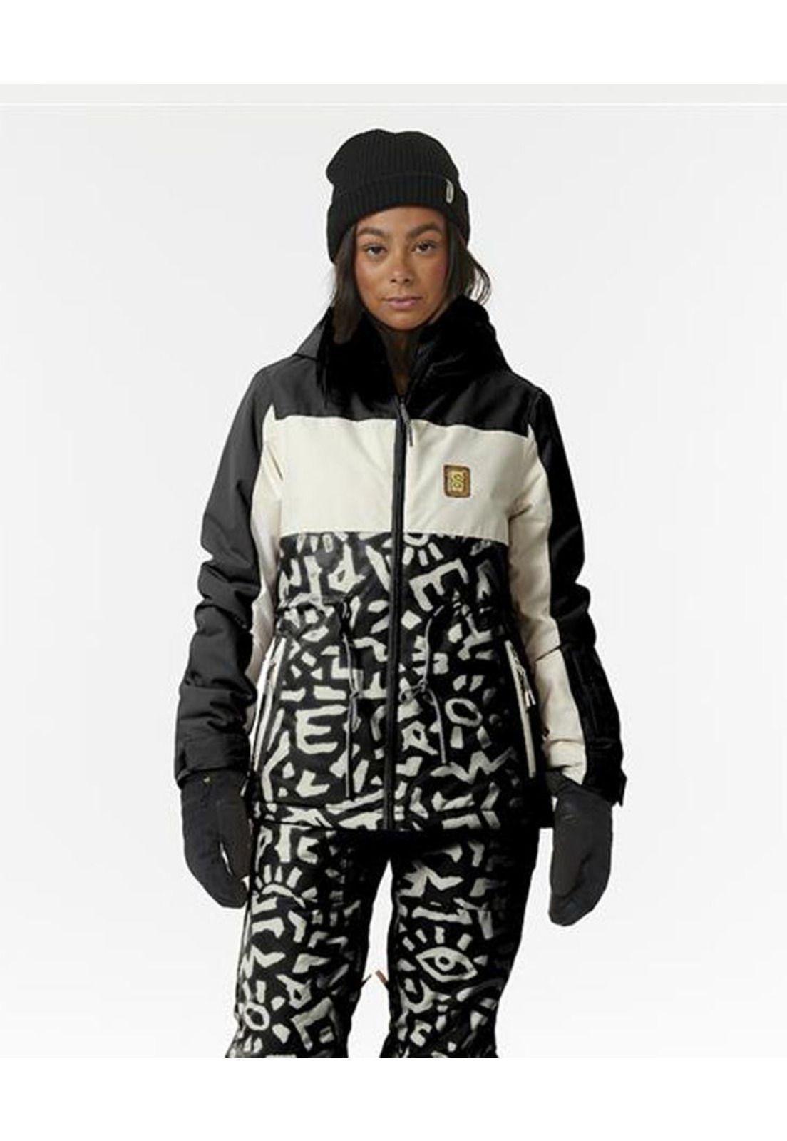 Parka Snow Tidalr Negro Mujer Rip Curl-0