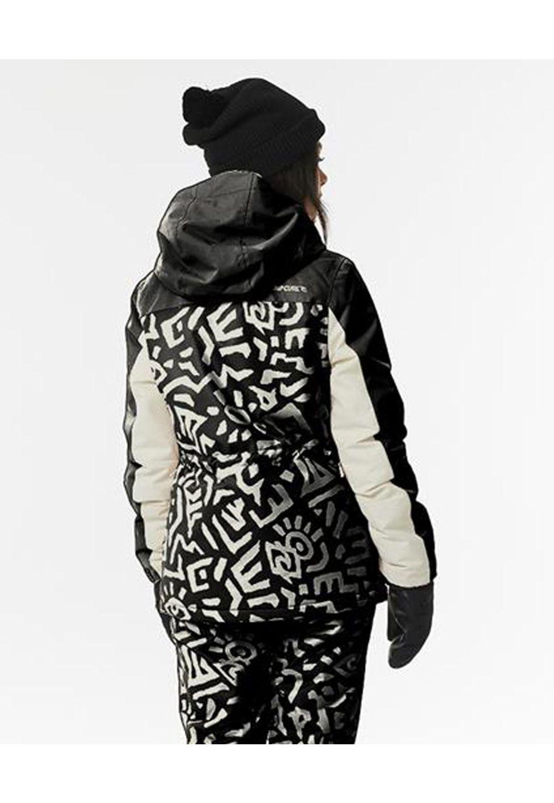 Parka Snow Tidalr Negro Mujer Rip Curl-1