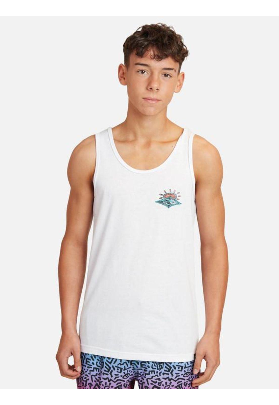 Polera S/M Blanco Juvenil Hombre Ripcurl-0