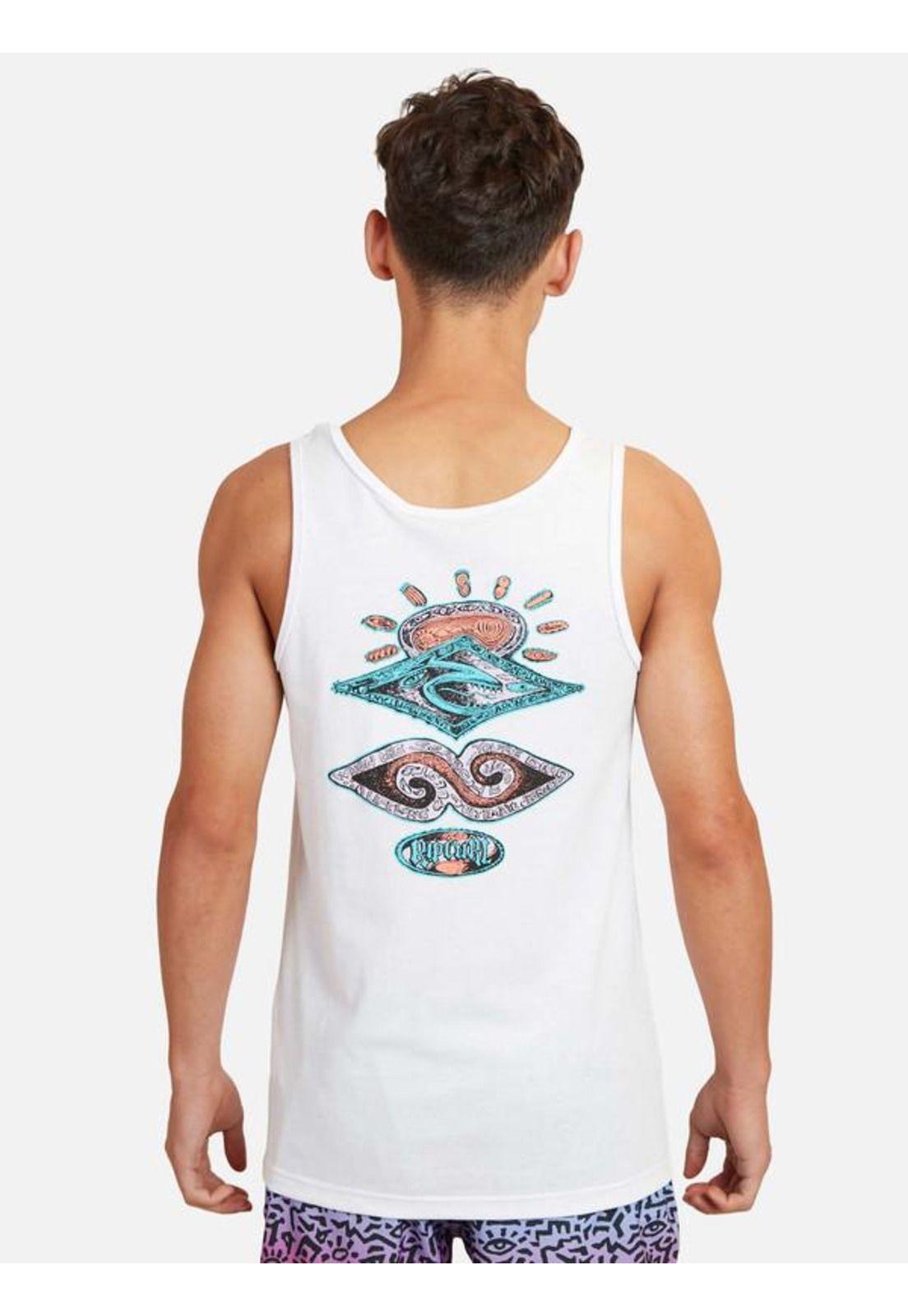 Polera S/M Blanco Juvenil Hombre Ripcurl-1