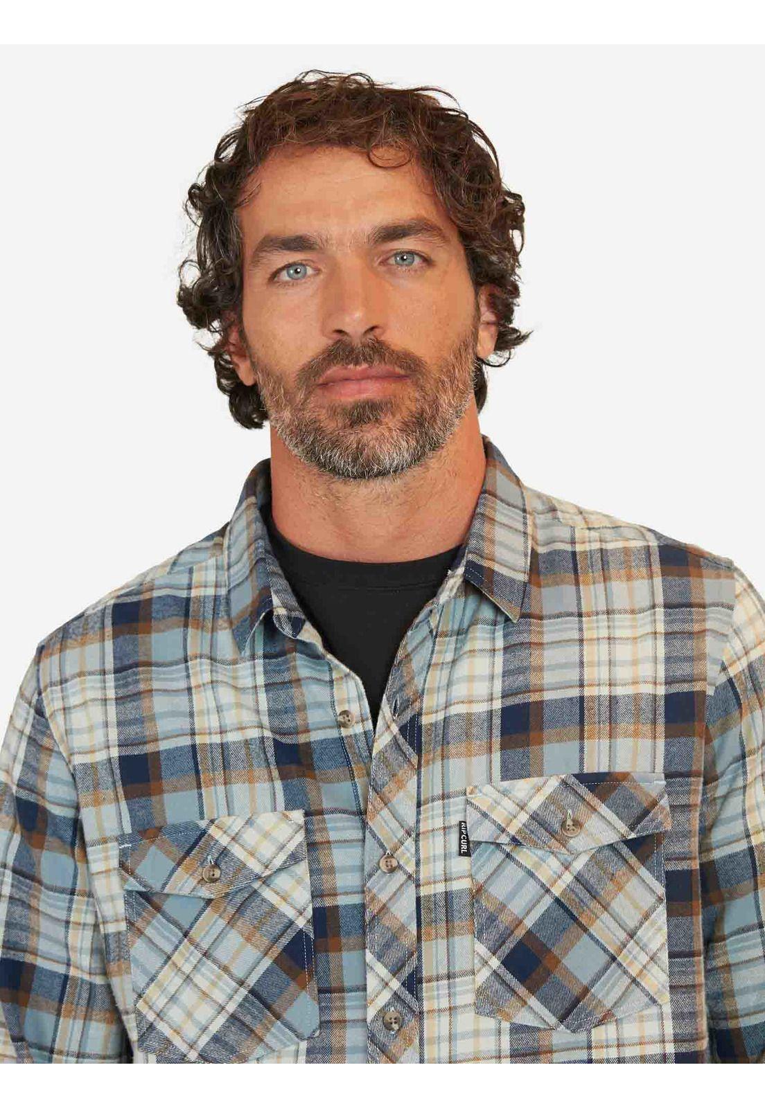 Camisa Check Ultimate Multicolor Hombre Rip Curl-2