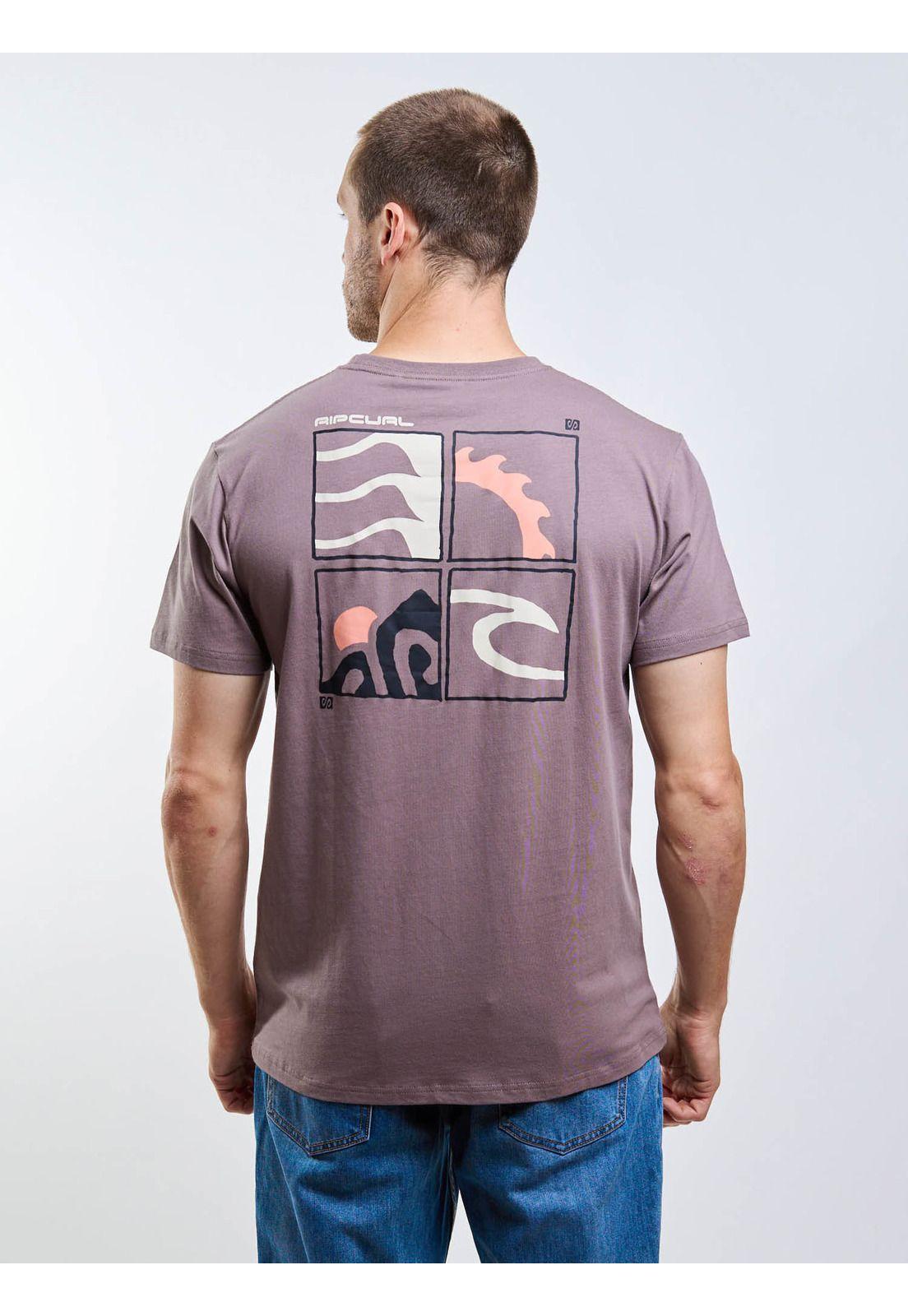 Polera MC Explorer Café Hombre Rip Curl-1