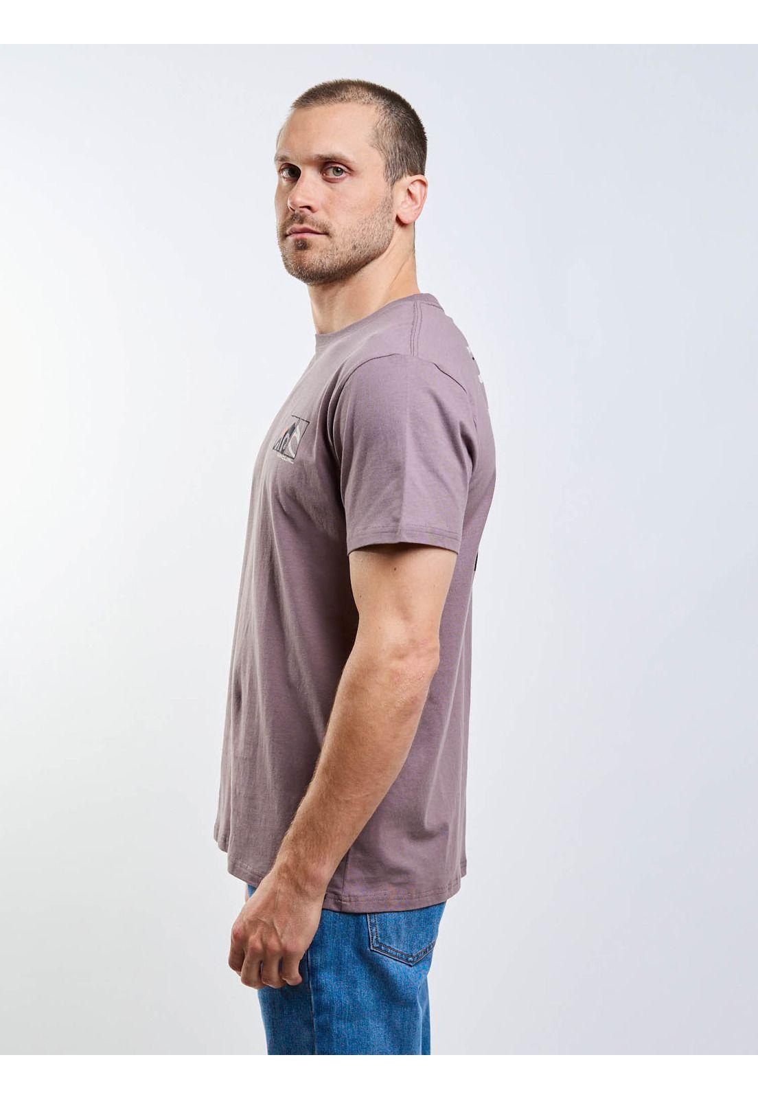 Polera MC Explorer Café Hombre Rip Curl-2