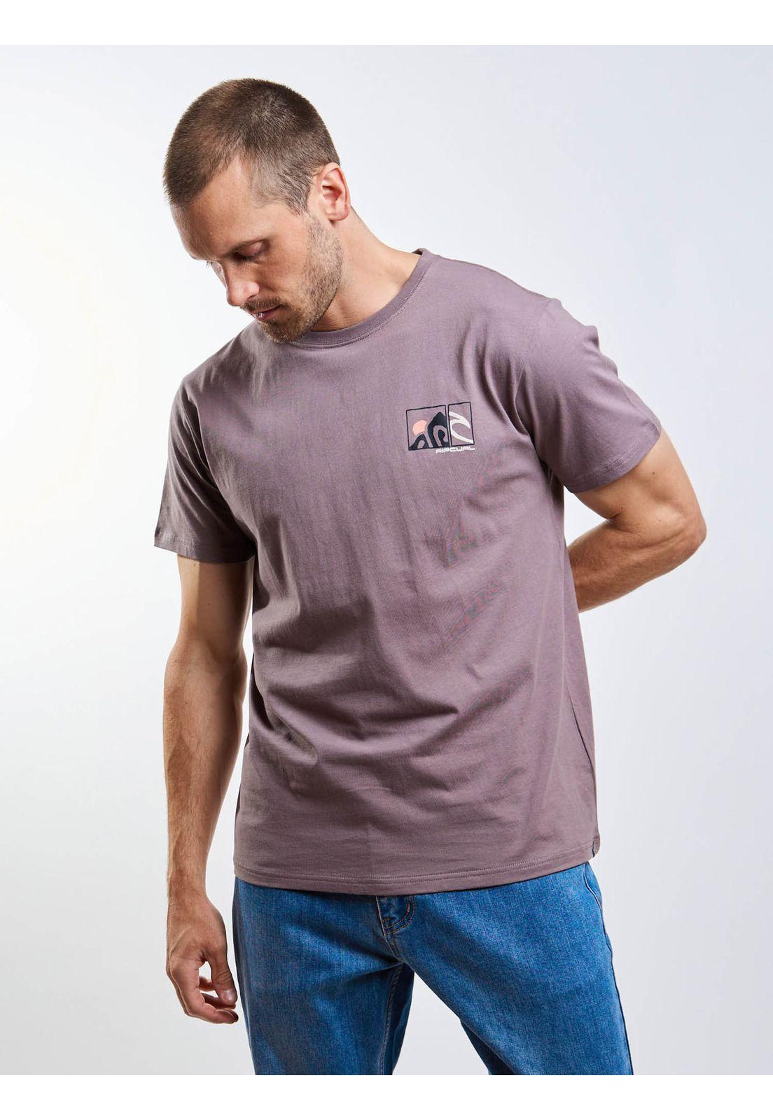 Polera MC Explorer Café Hombre Rip Curl-4