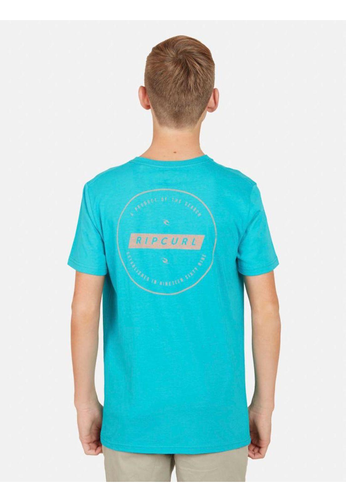 Polera PRODUCT OFSEARCH SS TEE Juvenil Celeste Rip Curl-1
