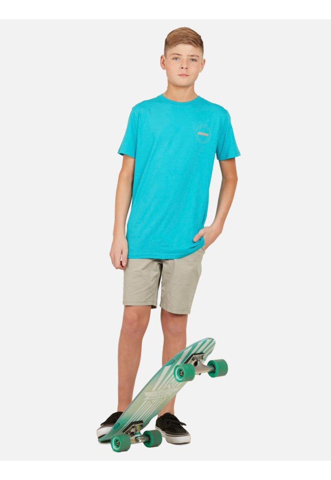 Polera PRODUCT OFSEARCH SS TEE Juvenil Celeste Rip Curl-4