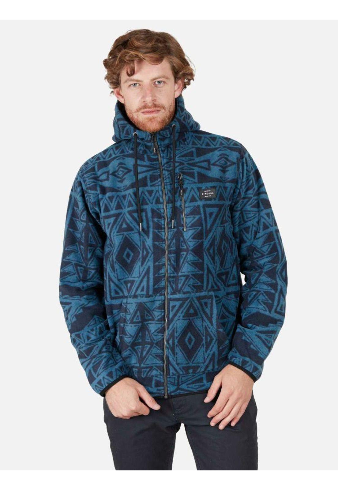 Poleron GEOMETRIC GRECA 33 Multicolor Hombre Rip Curl-0