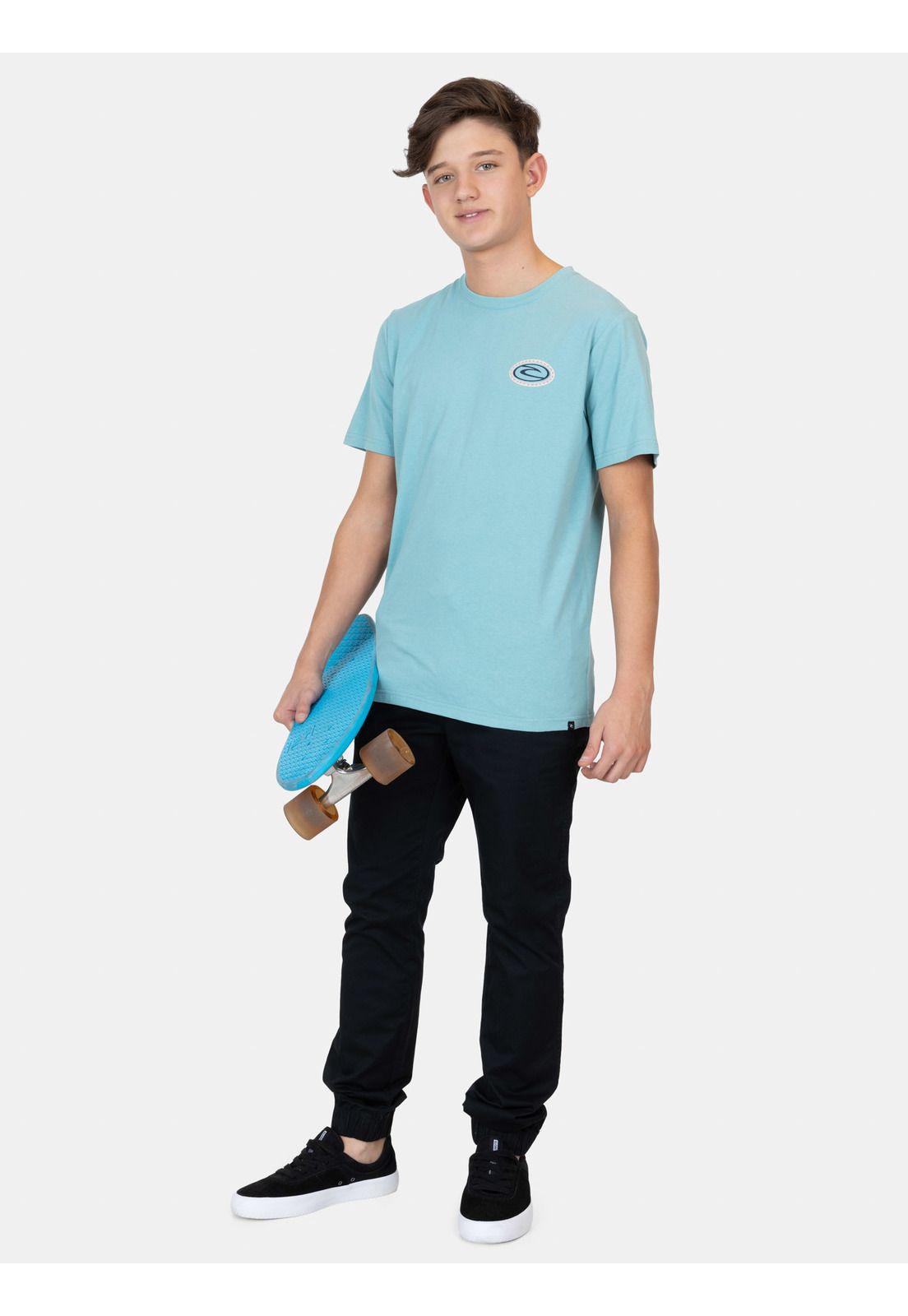 Polera MC Bluezone Verde Infantil Rip Curl-3