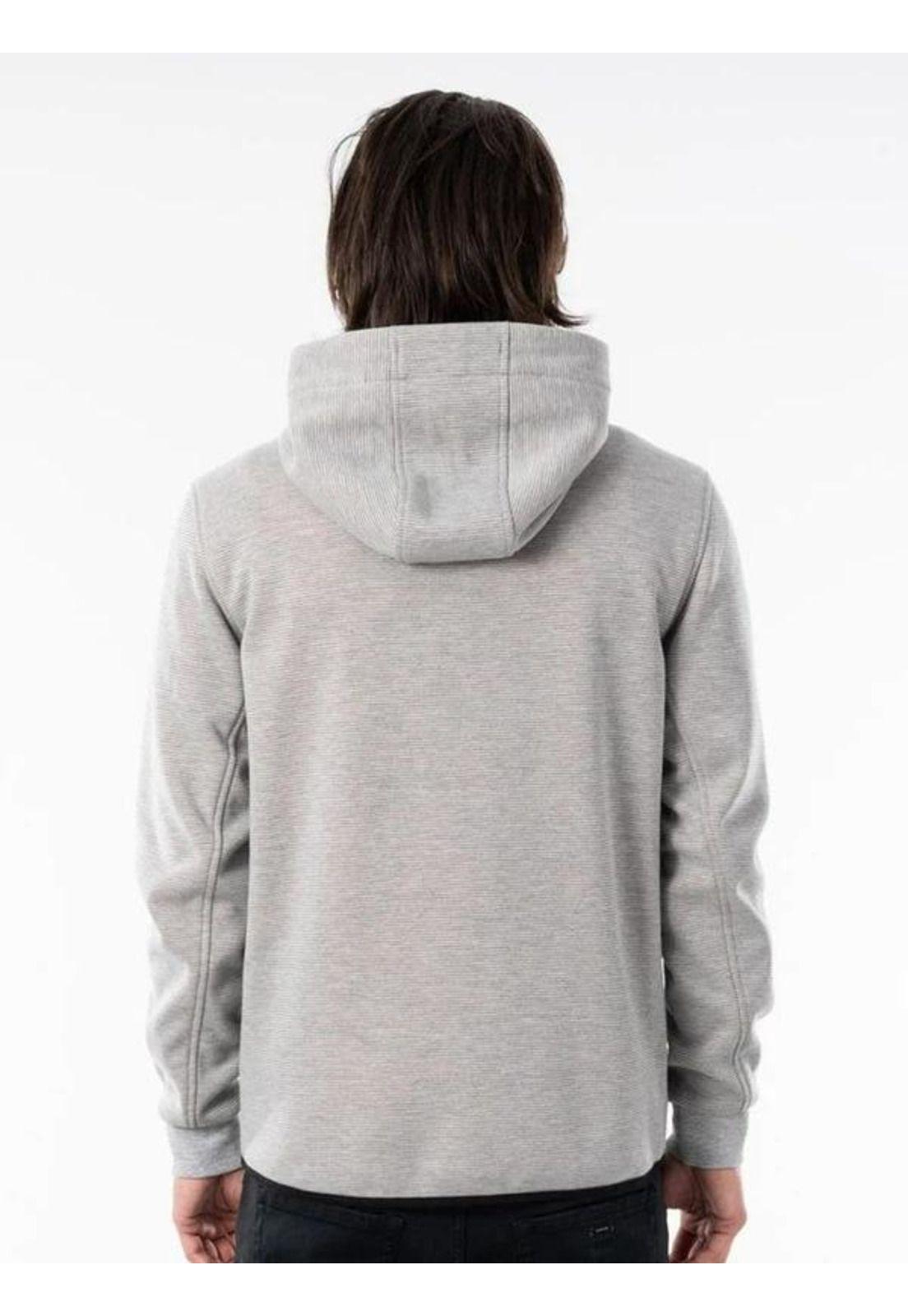 Poleron Anti Series Departed Zip Thr Gris Hombre Rip Curl-1