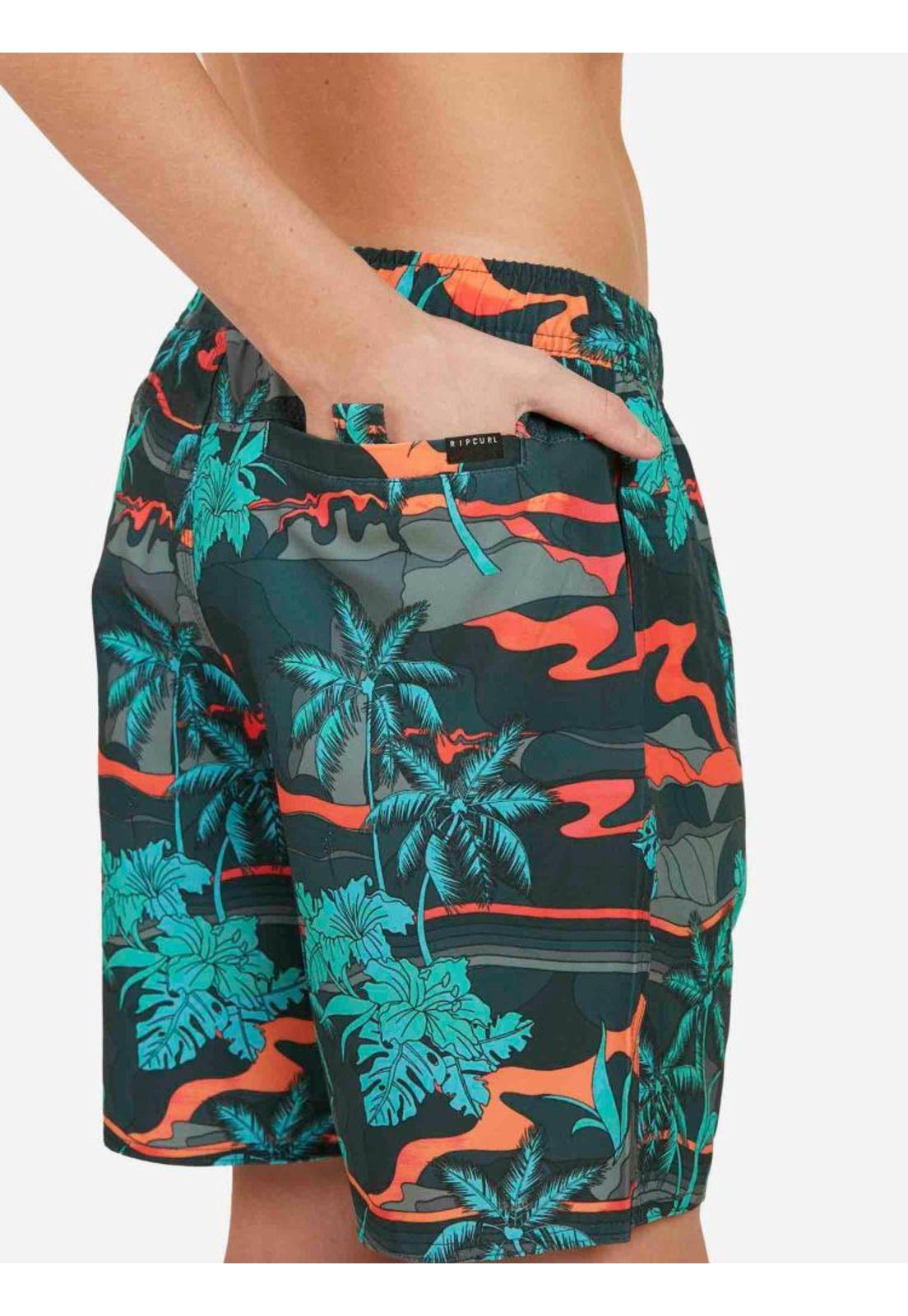 Traje De Baño Stretch Mason Weekend Juvenil Hombre Multicolor Rip Curl-2