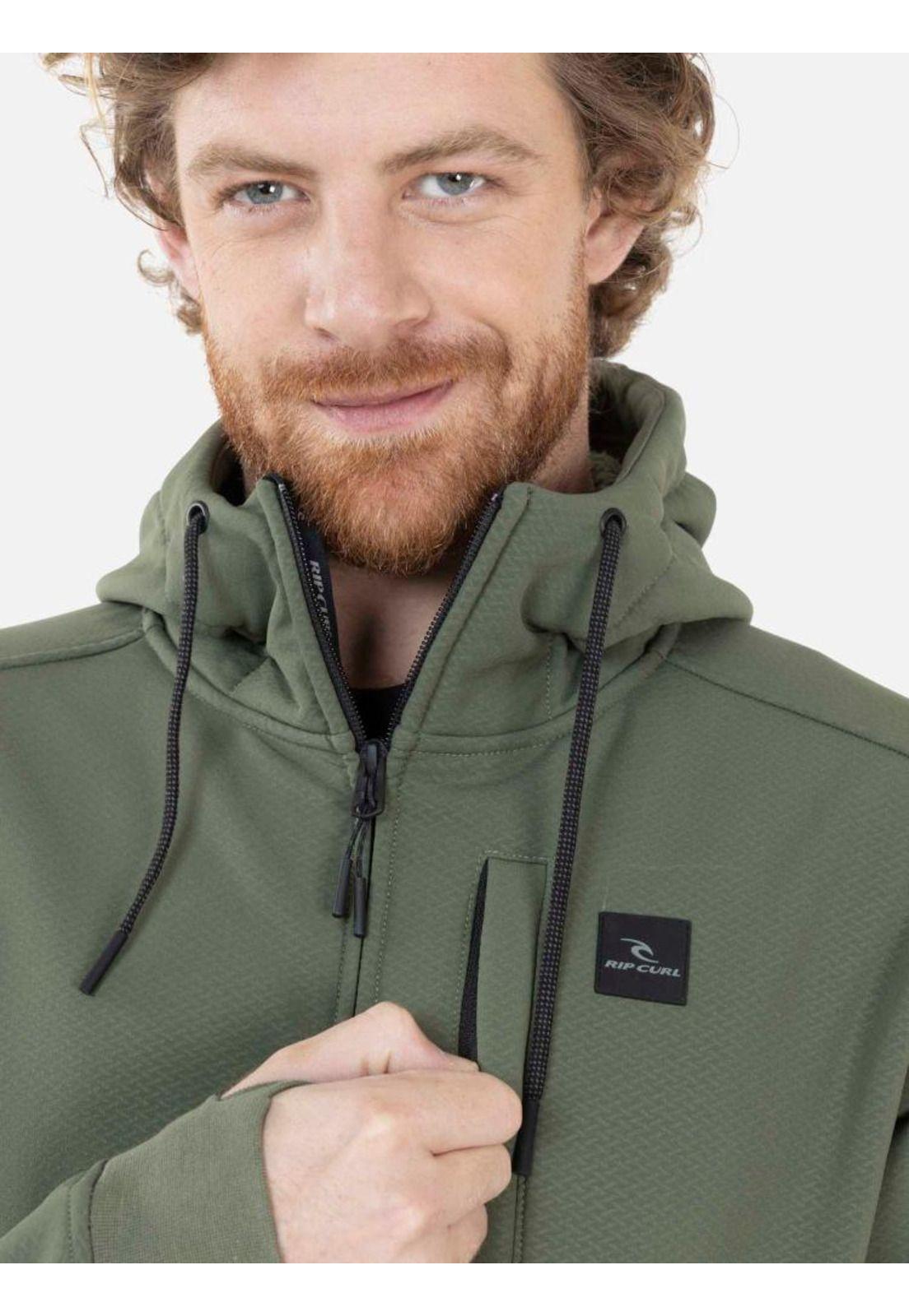 Poleron 6O488 Hombre Negro Rip Curl-4