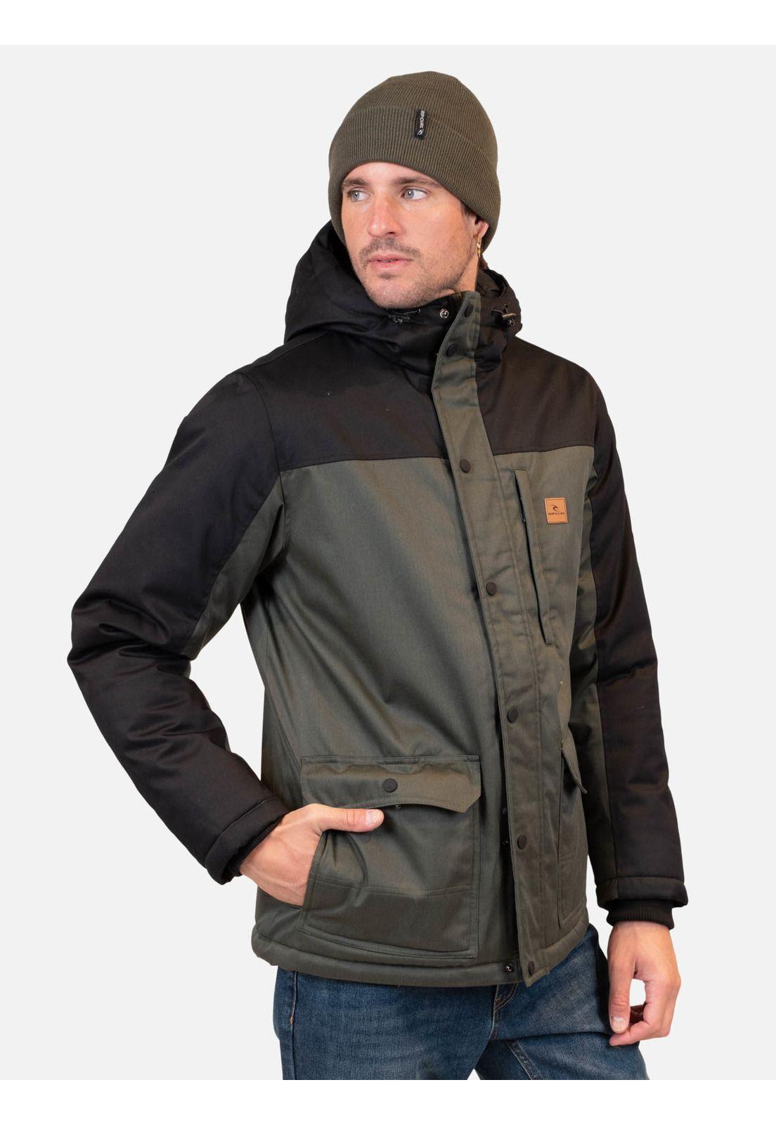 Chaqueta Rcxcel Verde-Militar Hombre Rip Curl-0
