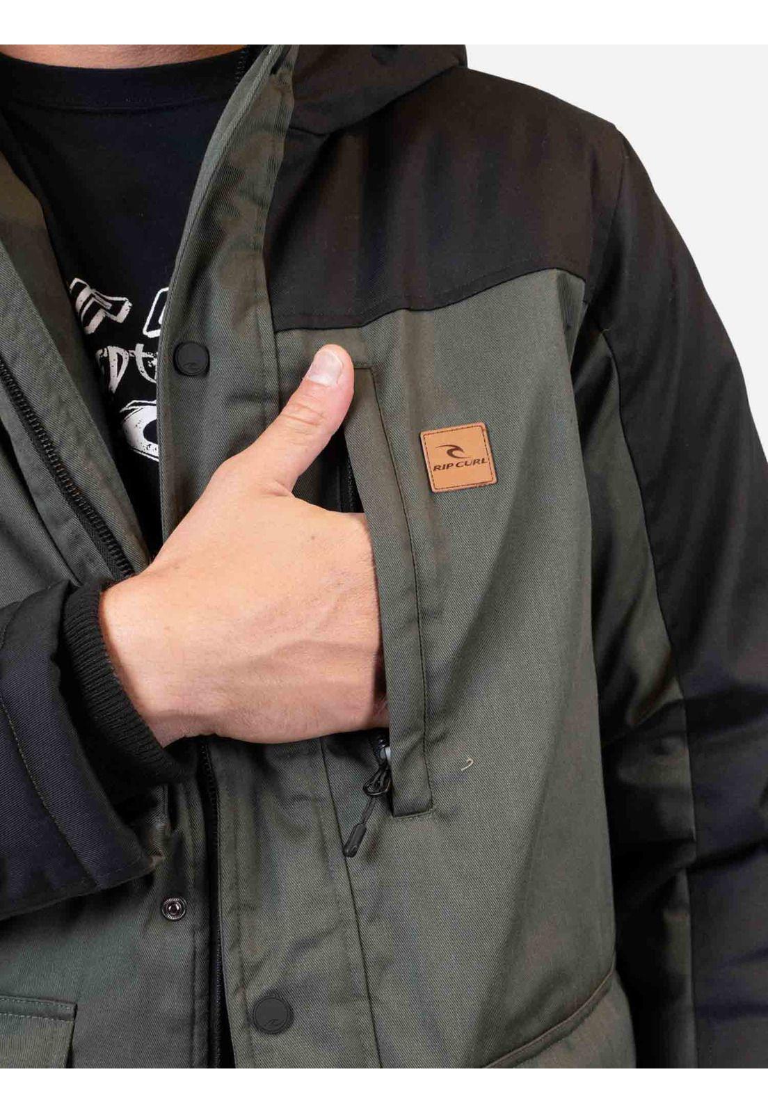 Chaqueta Rcxcel Verde-Militar Hombre Rip Curl-3