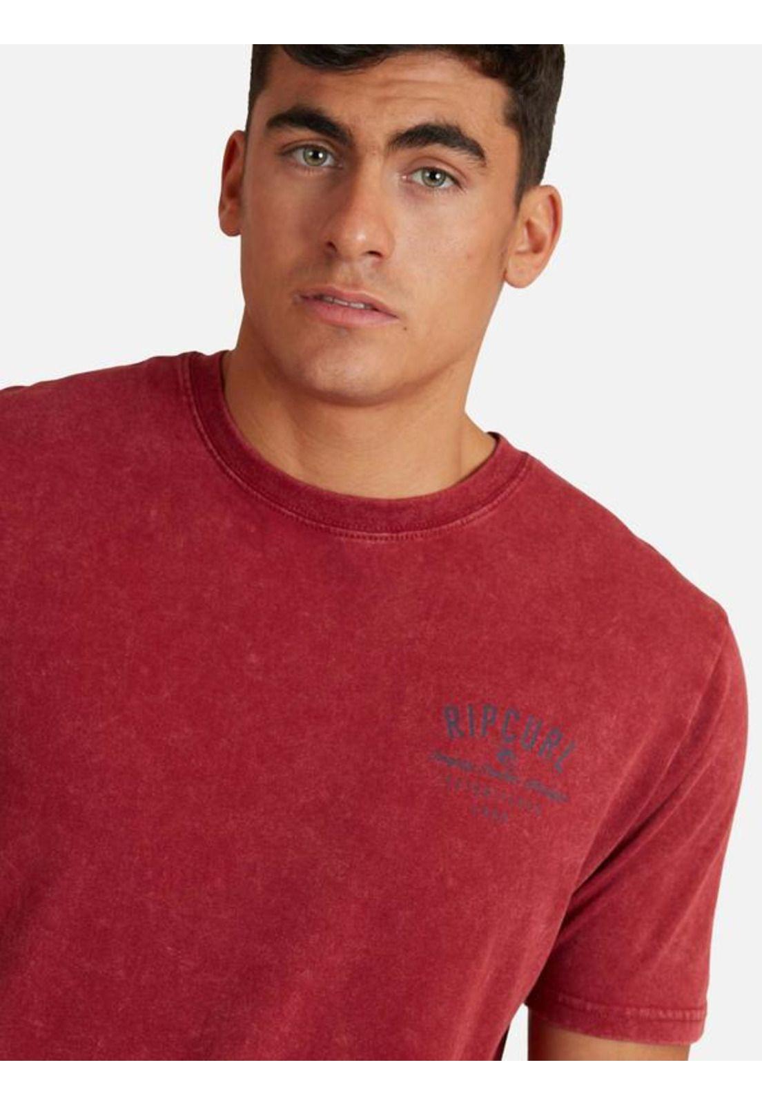 Polera M/C Intermedia Rojo Hombre Ripcurl-2