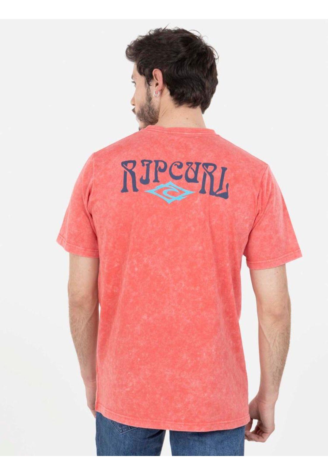 Polera NORDIC Hombre Rosado Rip Curl-1