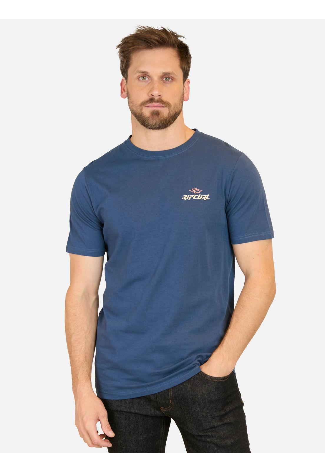 Polera MC Diamond desto Azul Hombre Rip Curl-0