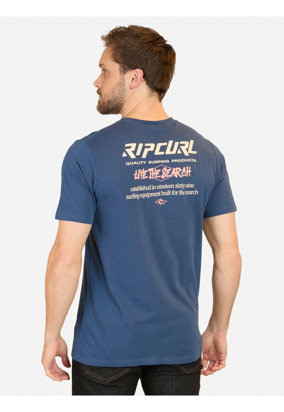 Polera MC Diamond desto Azul Hombre Rip Curl-1