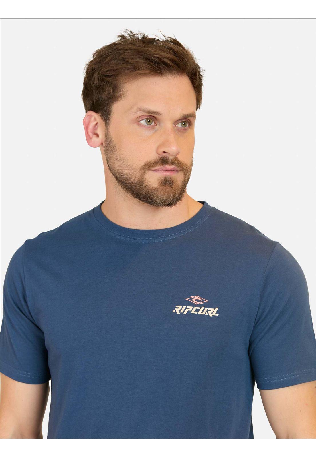 Polera MC Diamond desto Azul Hombre Rip Curl-2